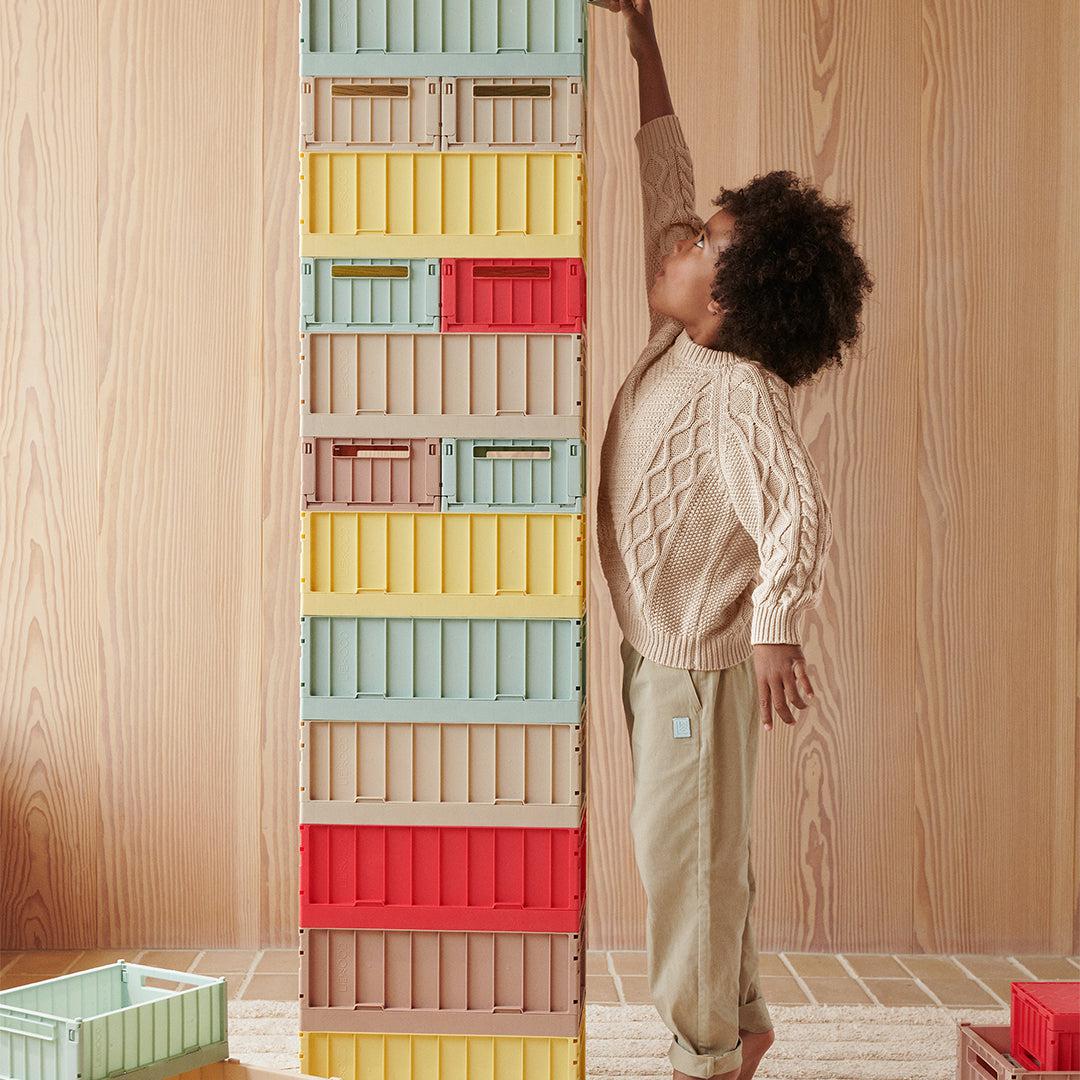  Liewood Weston Storage Box M 1-Pack - Light Peppermint、mySite、merchandisen