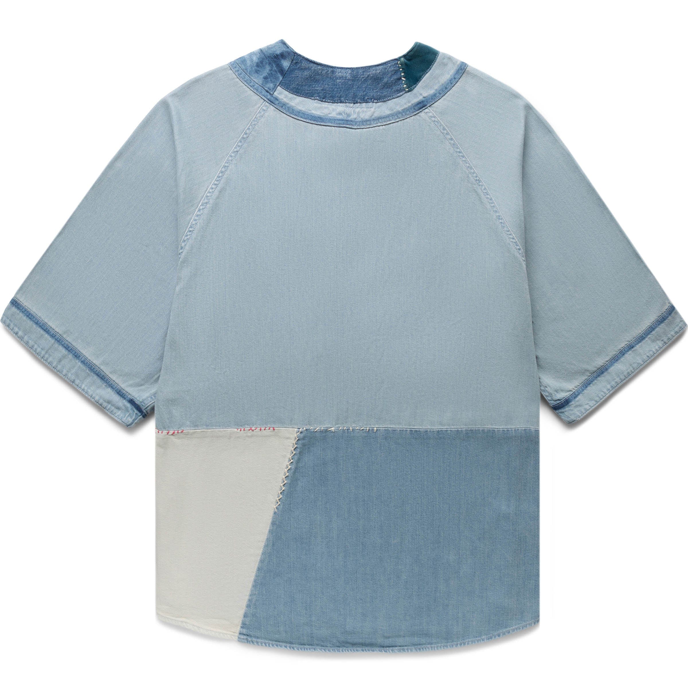 8OZ RECONSTRUCTION DENIM GREAT KOUNTRY BASEBALL SHIRT、mySite、zt4zffjzw