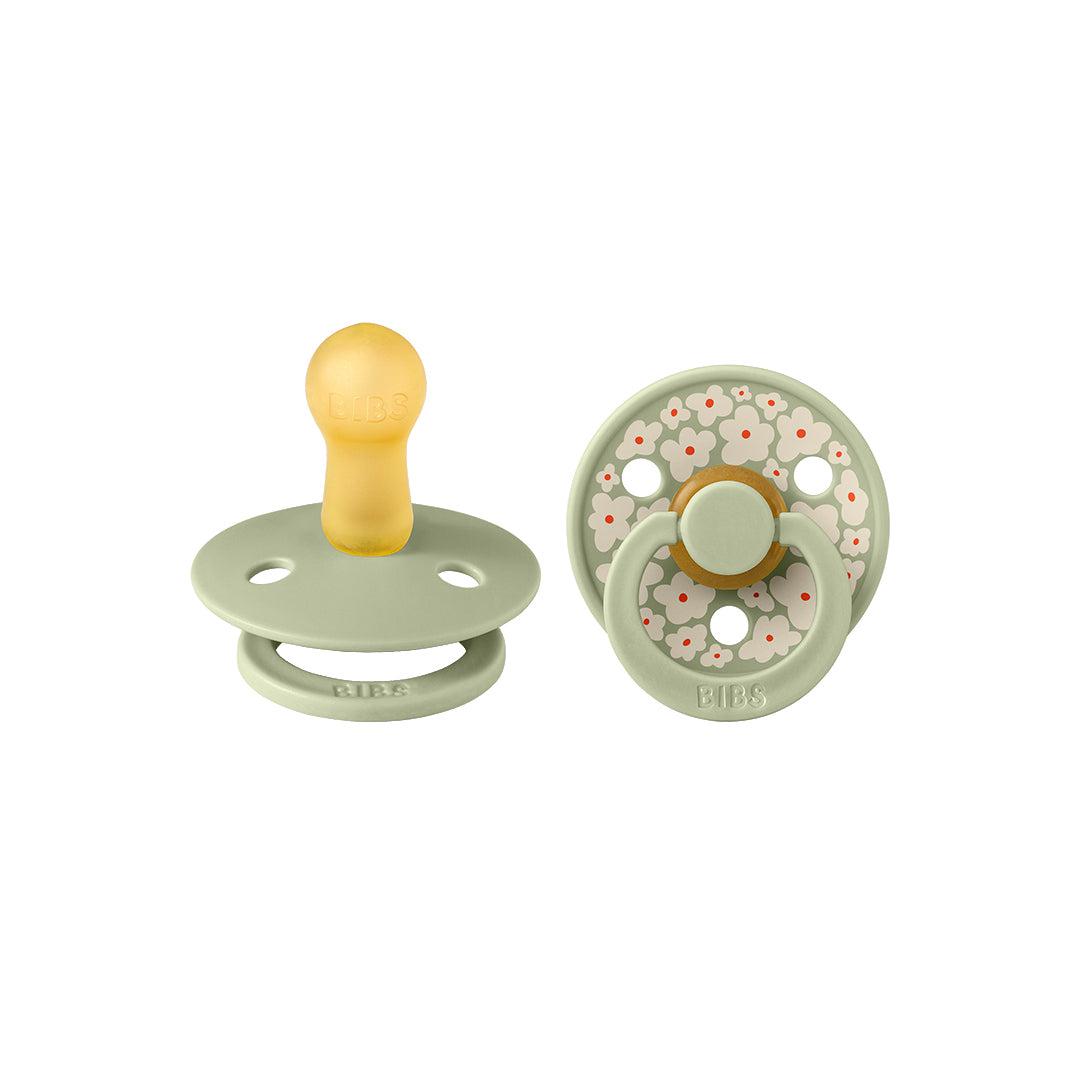  BIBS Studio Latex Pacifier - 2 Pack - Sage Mix - Jasmine、mySite、merchandisen