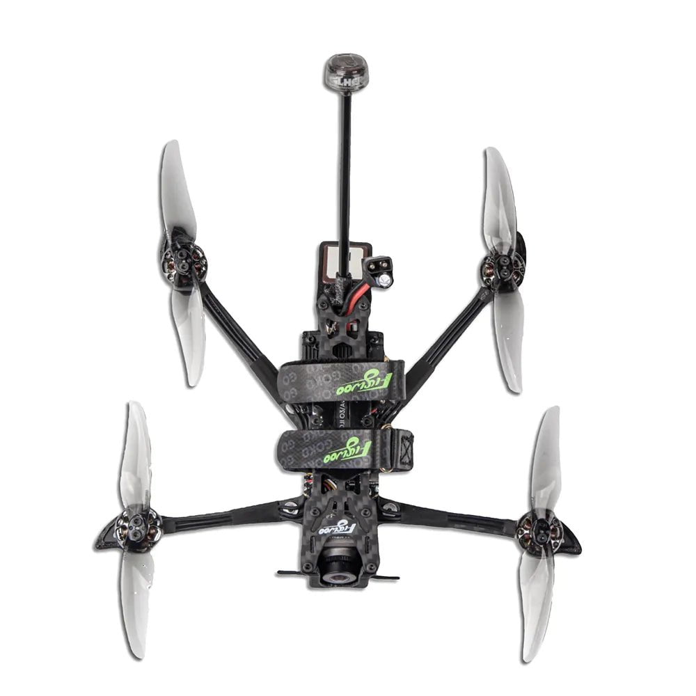  Flywoo BNF Explorer LR 4 Deadcat HD 4S Quad w/ Walksnail Avatar V2 & Avatar Micro Cam V2 - ELRS、mySite、merchandisen