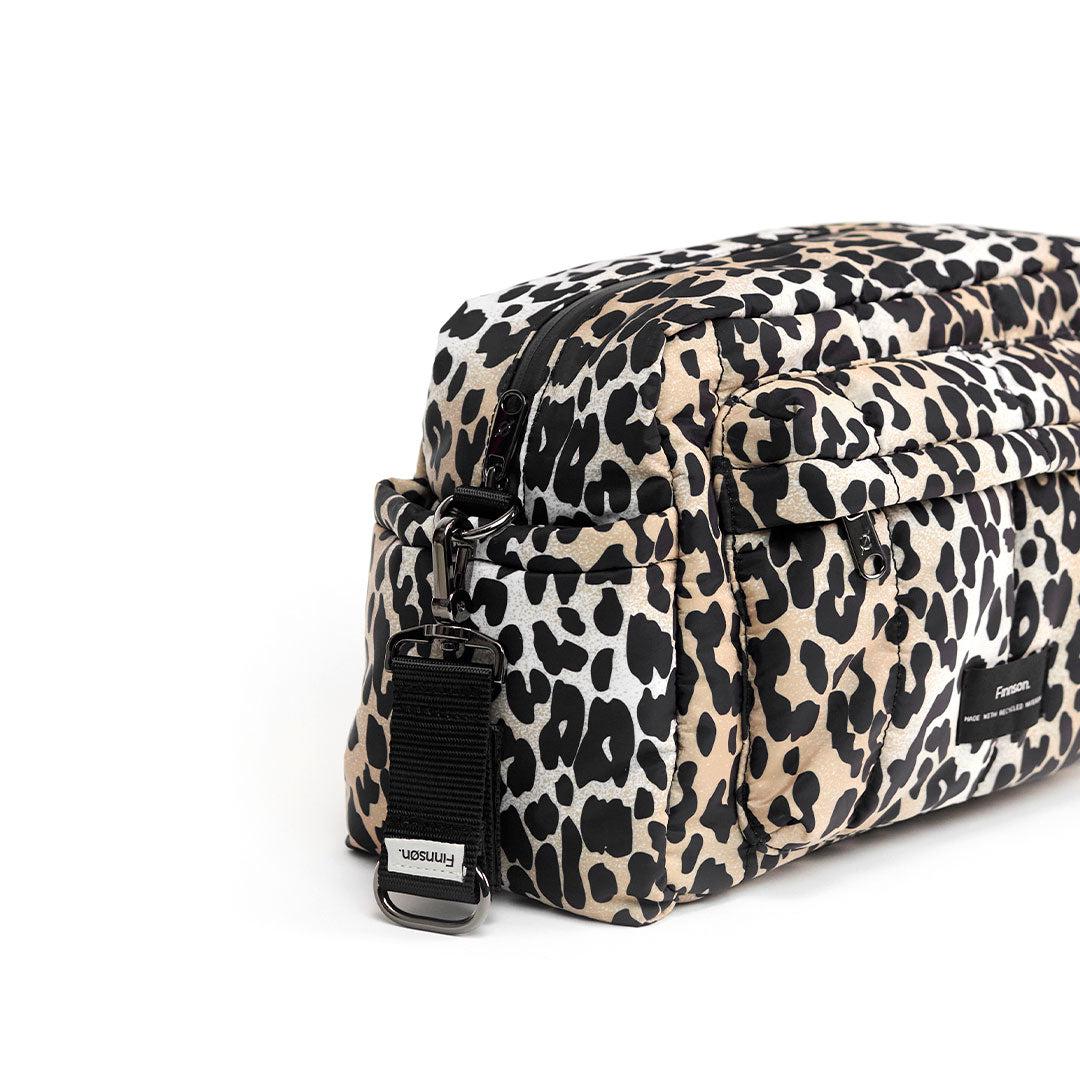  Finnson Freya Eco Compact Changing Bag + Oversized Stroller Organiser - Leopard、mySite、merchandisen