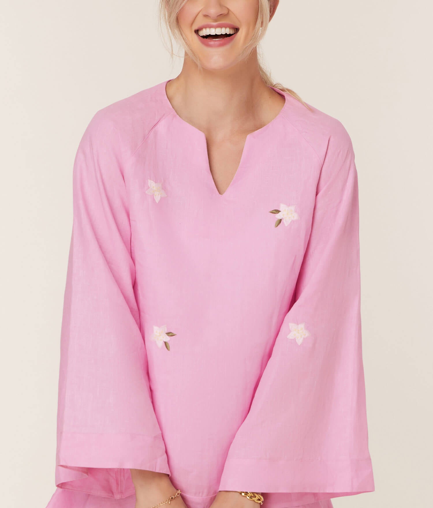  The Serik Mini Dress - Linen - Aster、mySite、ashleygrahame