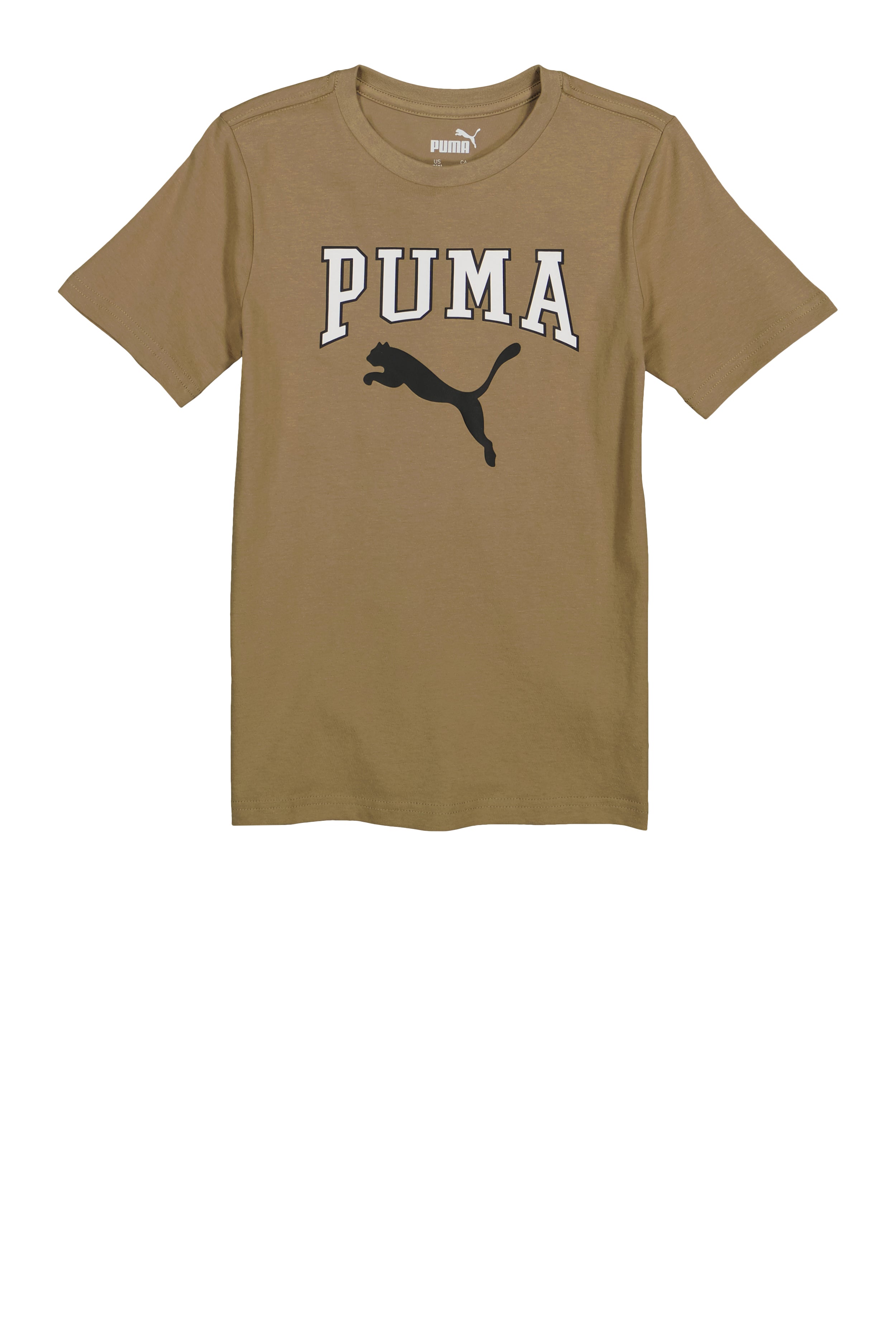 Boys Puma Logo Crew Neck T Shirt、mySite、camillekostekn