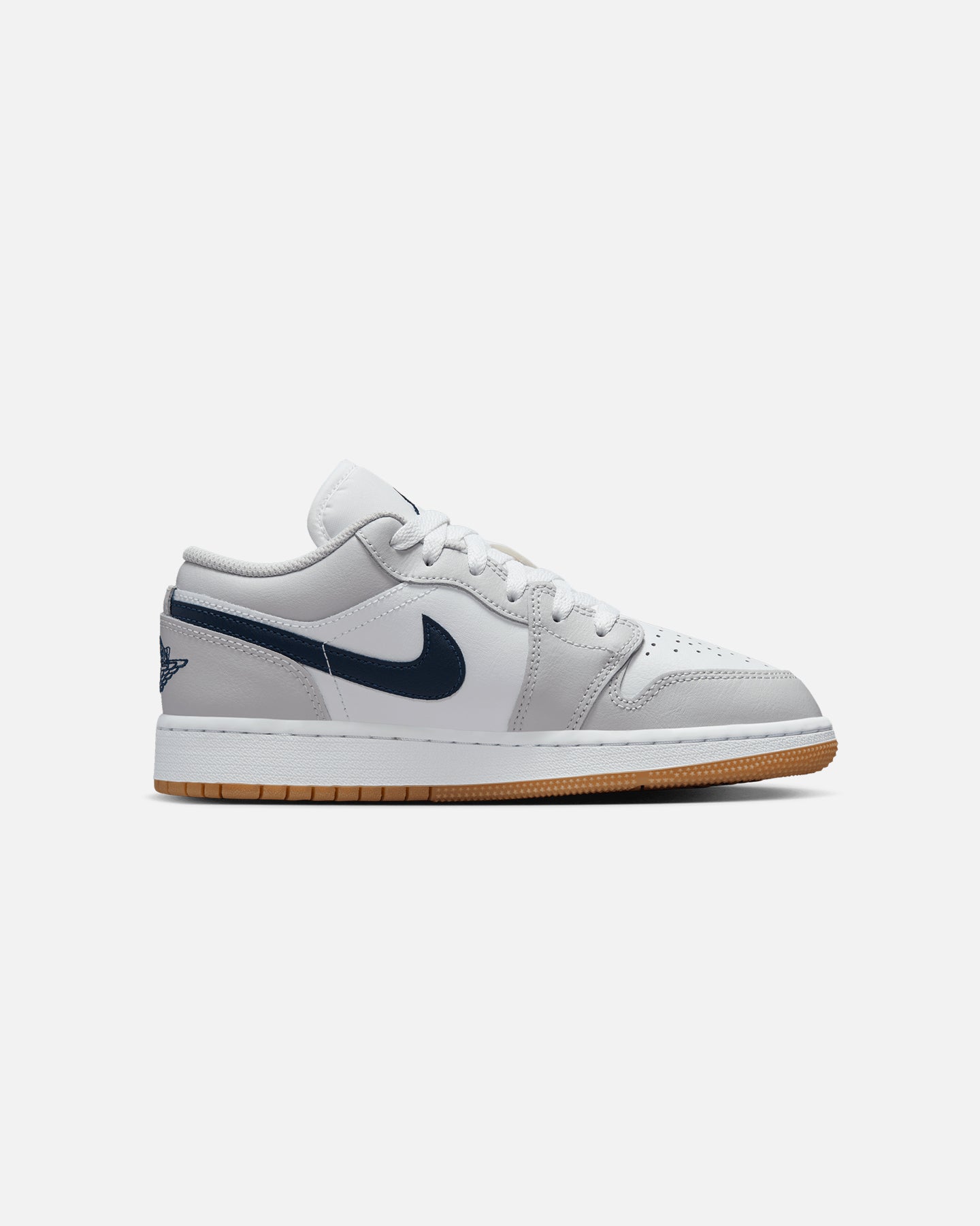 Jordan Kids' Air Jordan 1 Low (GS) White/Navy、mySite、zt4zffjzw