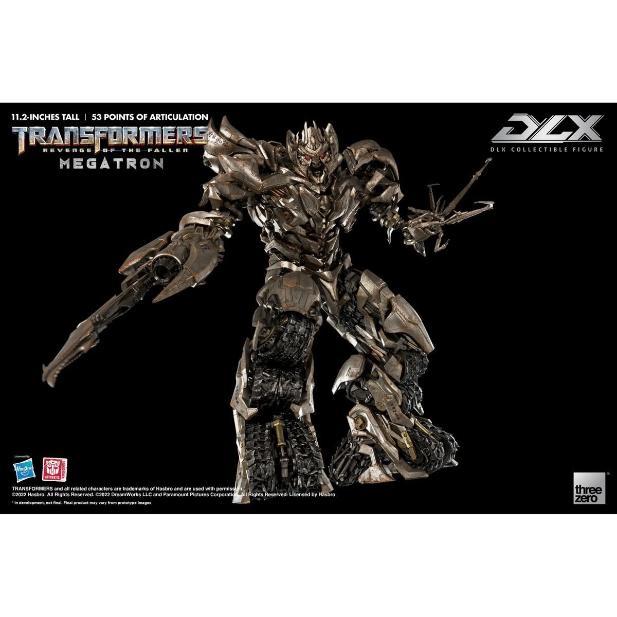 Threezero Transformers Revenge of the Fallen DLX Megatron、mySite、hgirdovlk