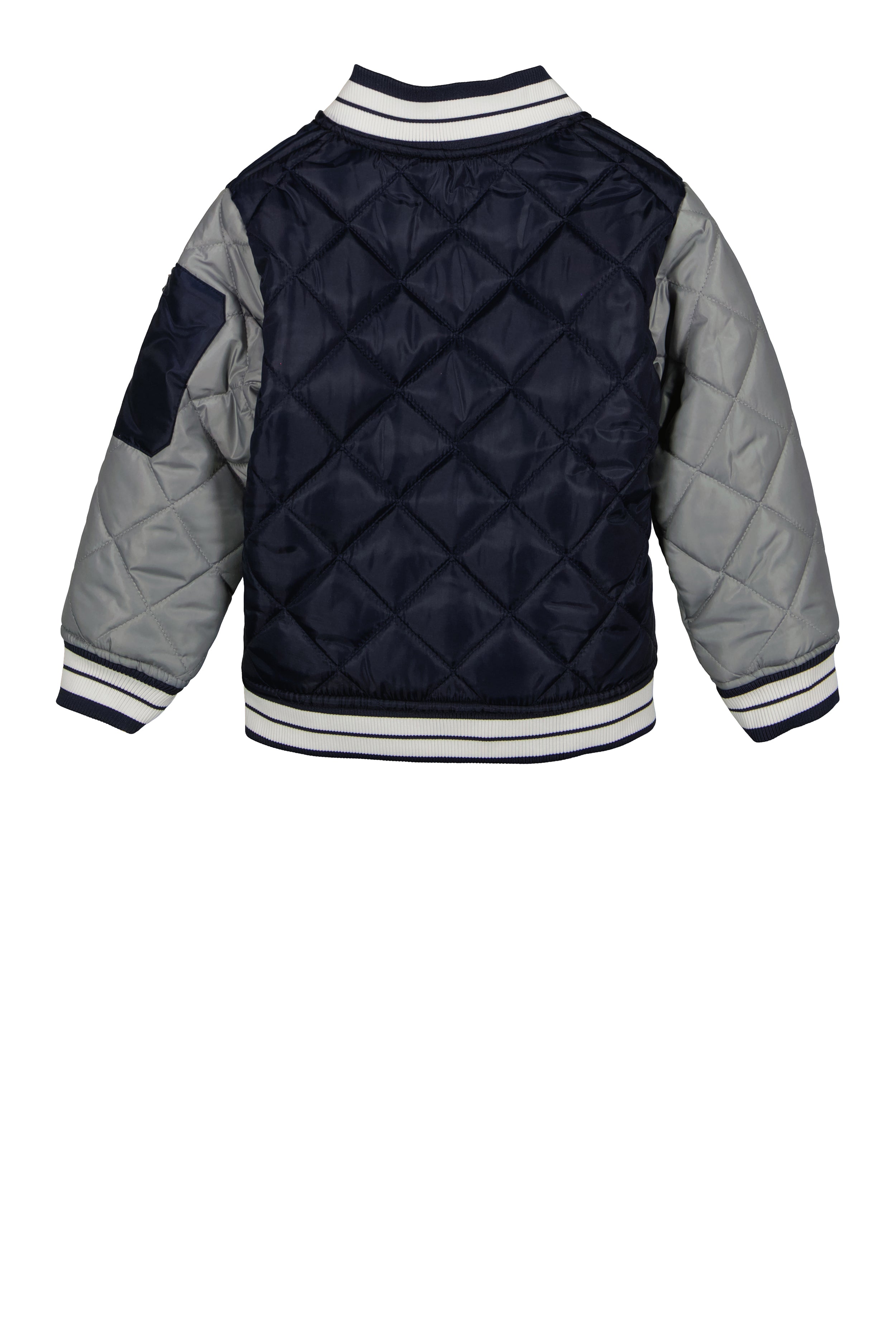Little Boys New York Patch Quilted Jacket、mySite、camillekostekn