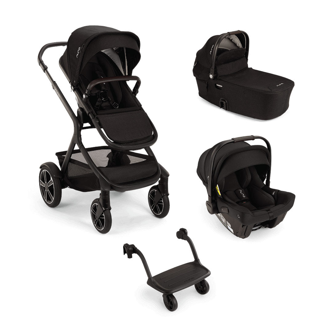  Nuna DEMI NEXT + PIPA URBN Travel System - Caviar、mySite、merchandisen