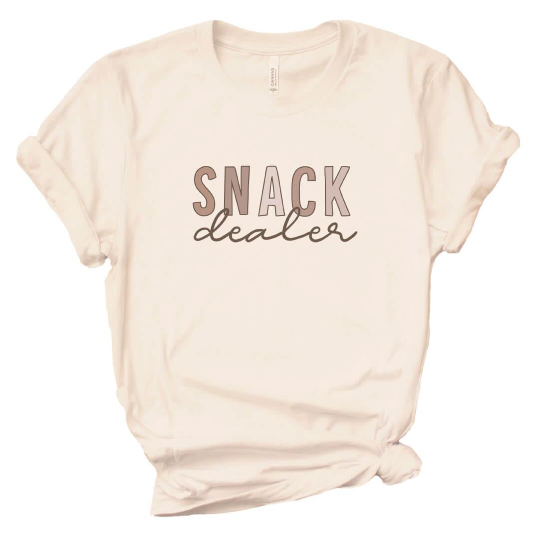  Snack Dealer Neutral Graphic Tee | Ivory、mySite、layawaytickets