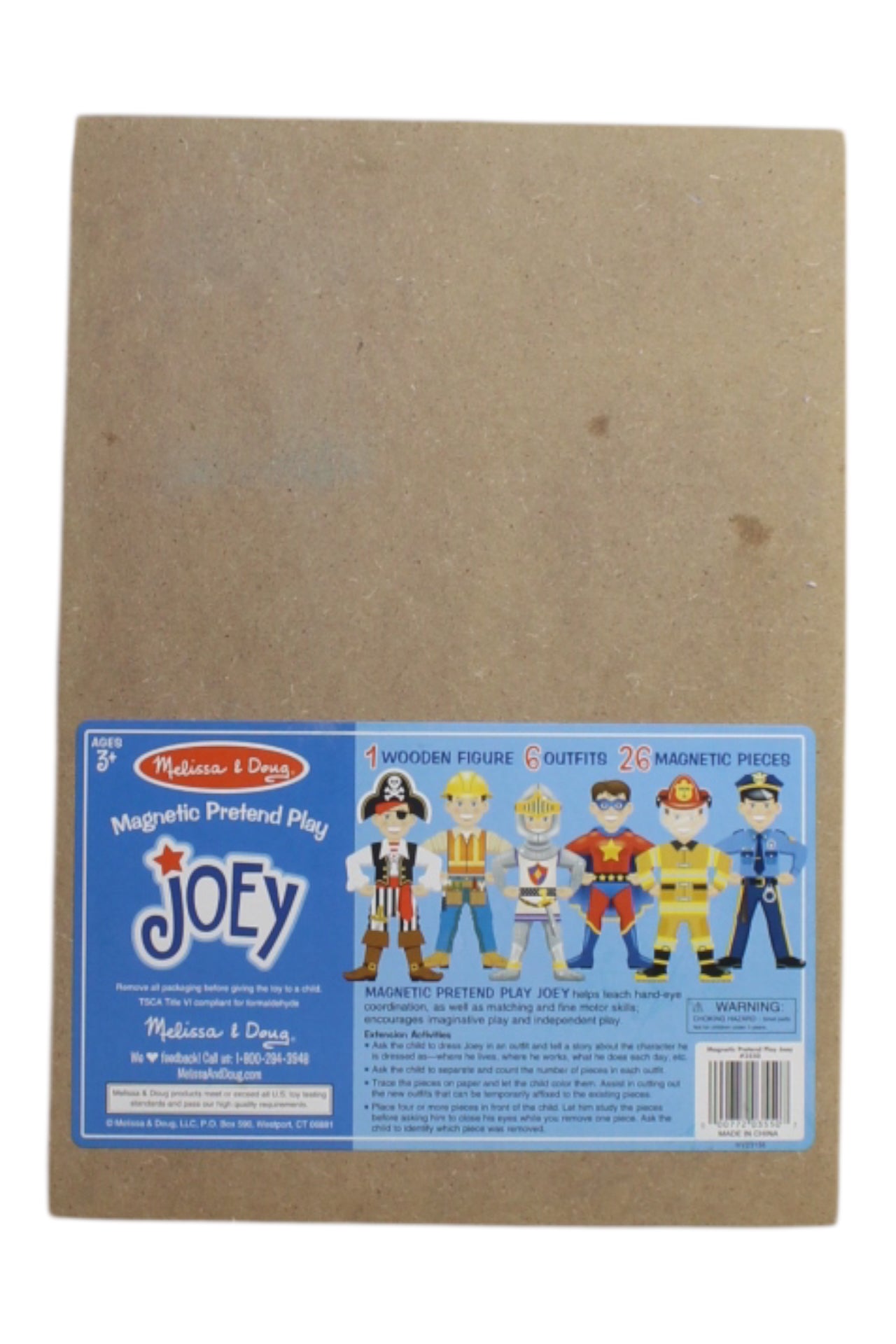 Melissa & Doug Magnetic Dress-up Set O/S、mySite、g9winljtr