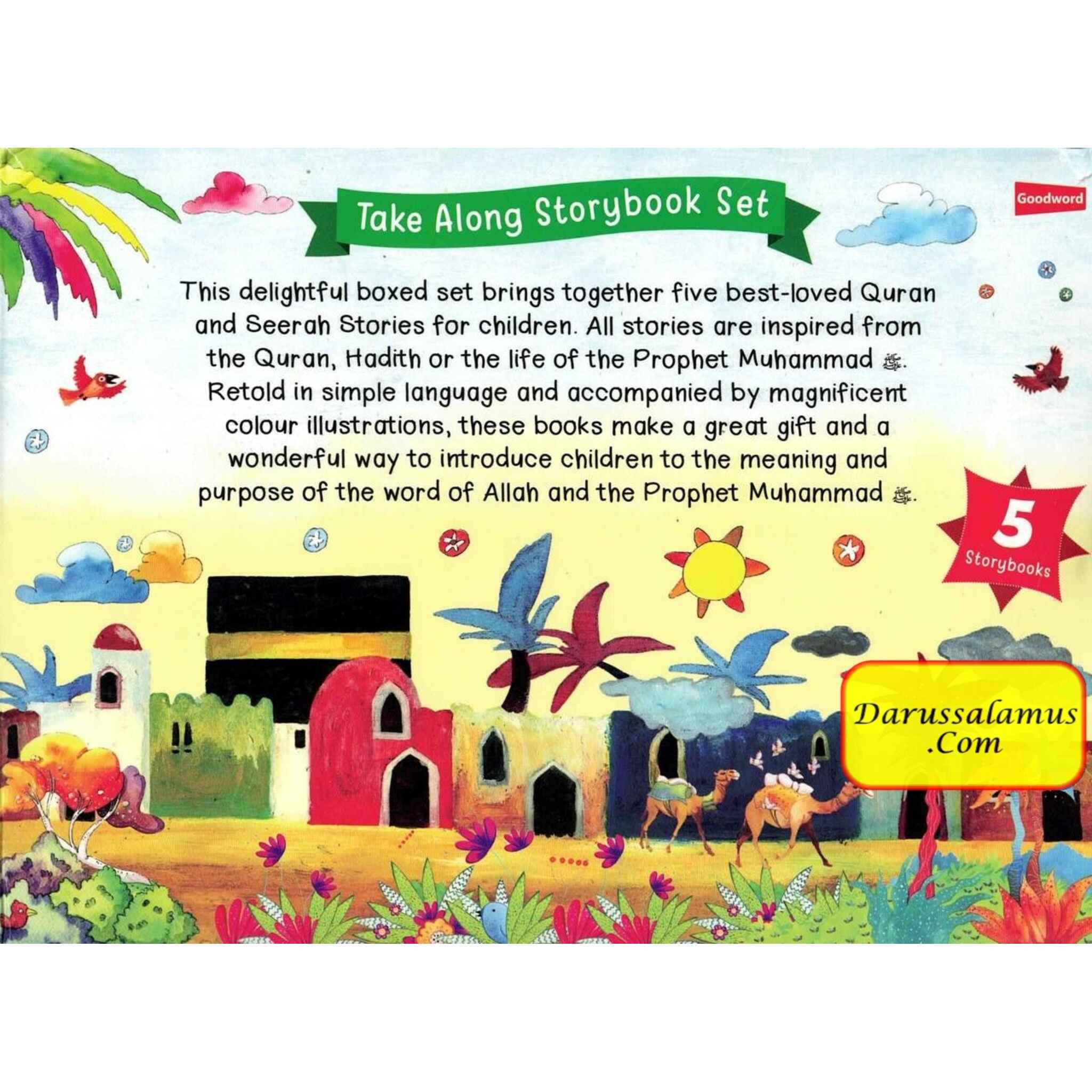 Quran and Seerah Stories: Take Along Storybook Set-1 By Saniyasnain Khan、mySite、topwebapps