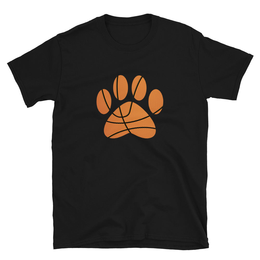 Basketball Paw Print T-Shirt、mySite、camillekostekn