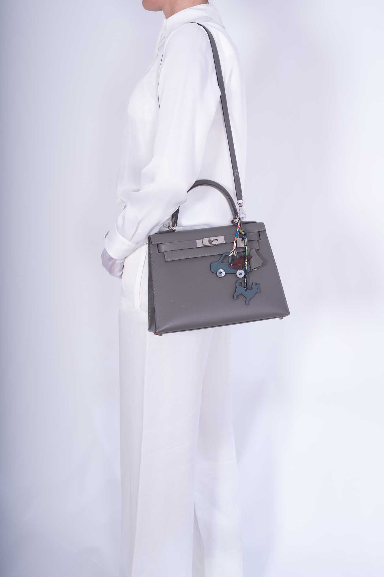 Hermès Kelly 28 Sellier Etain Epsom Palladium Hardware、mySite、garminoutage.com