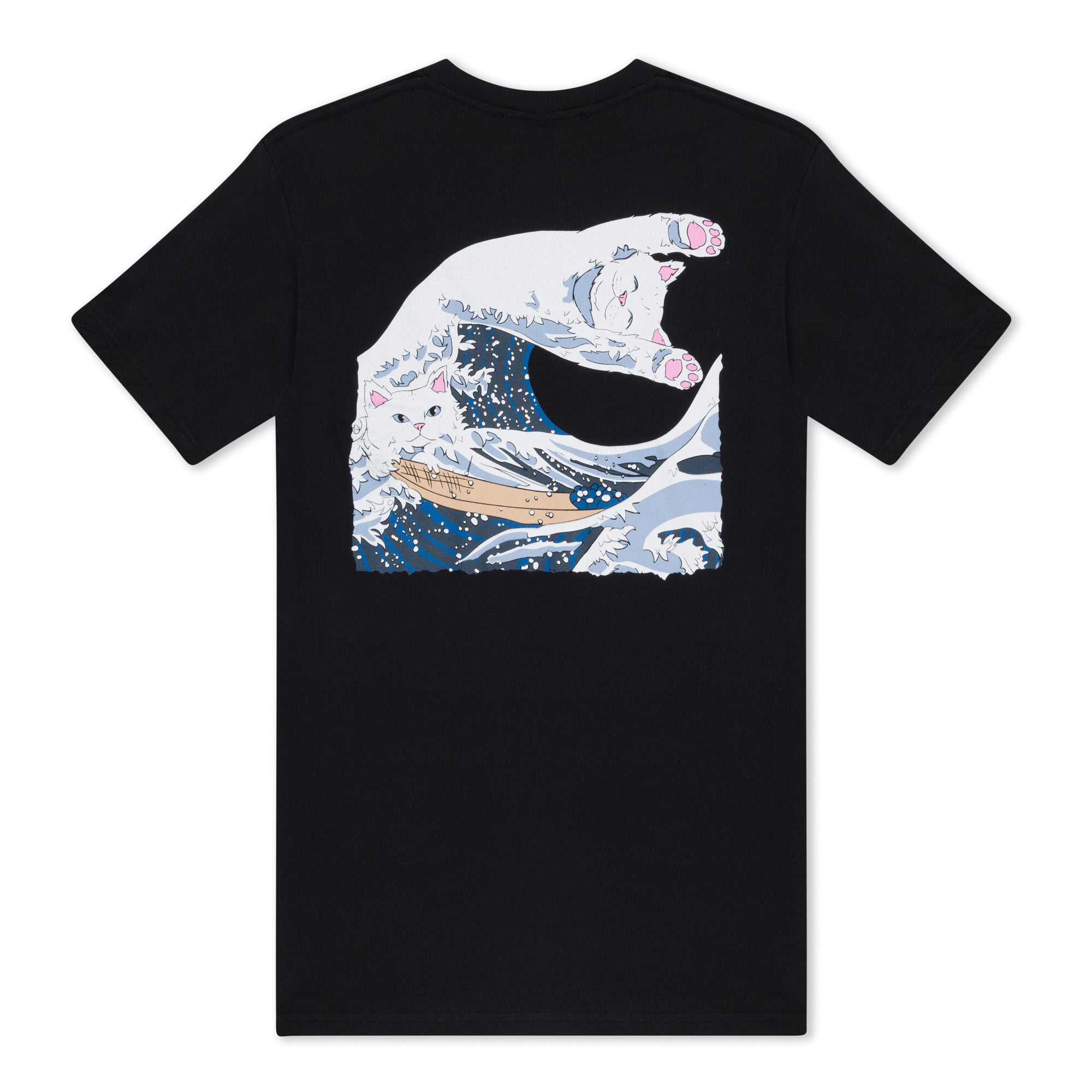  The Great Wave Of Nerm Tee (Black)、mySite、merchandisen