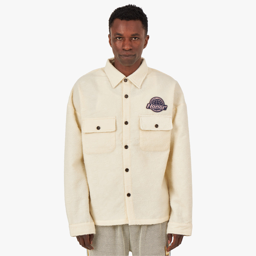  Honor The Gift Floral Cover Shirt / Cream、mySite、merchandisen