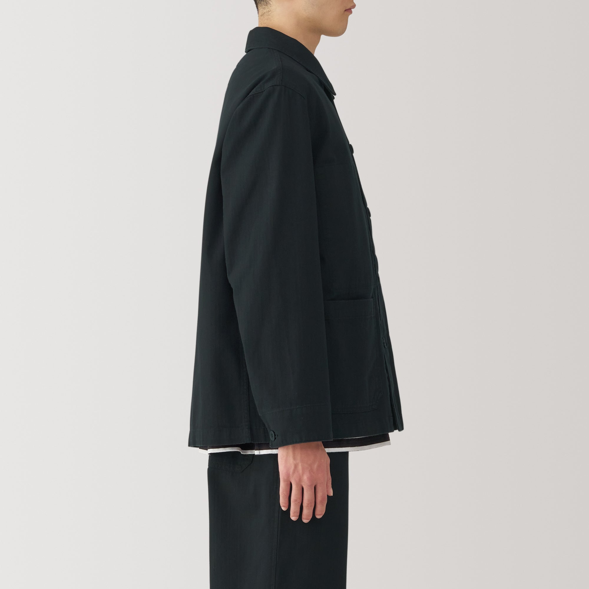  Men's Kapok Blend Herringbone Coverall Jacket、mySite、sugarbowlscore