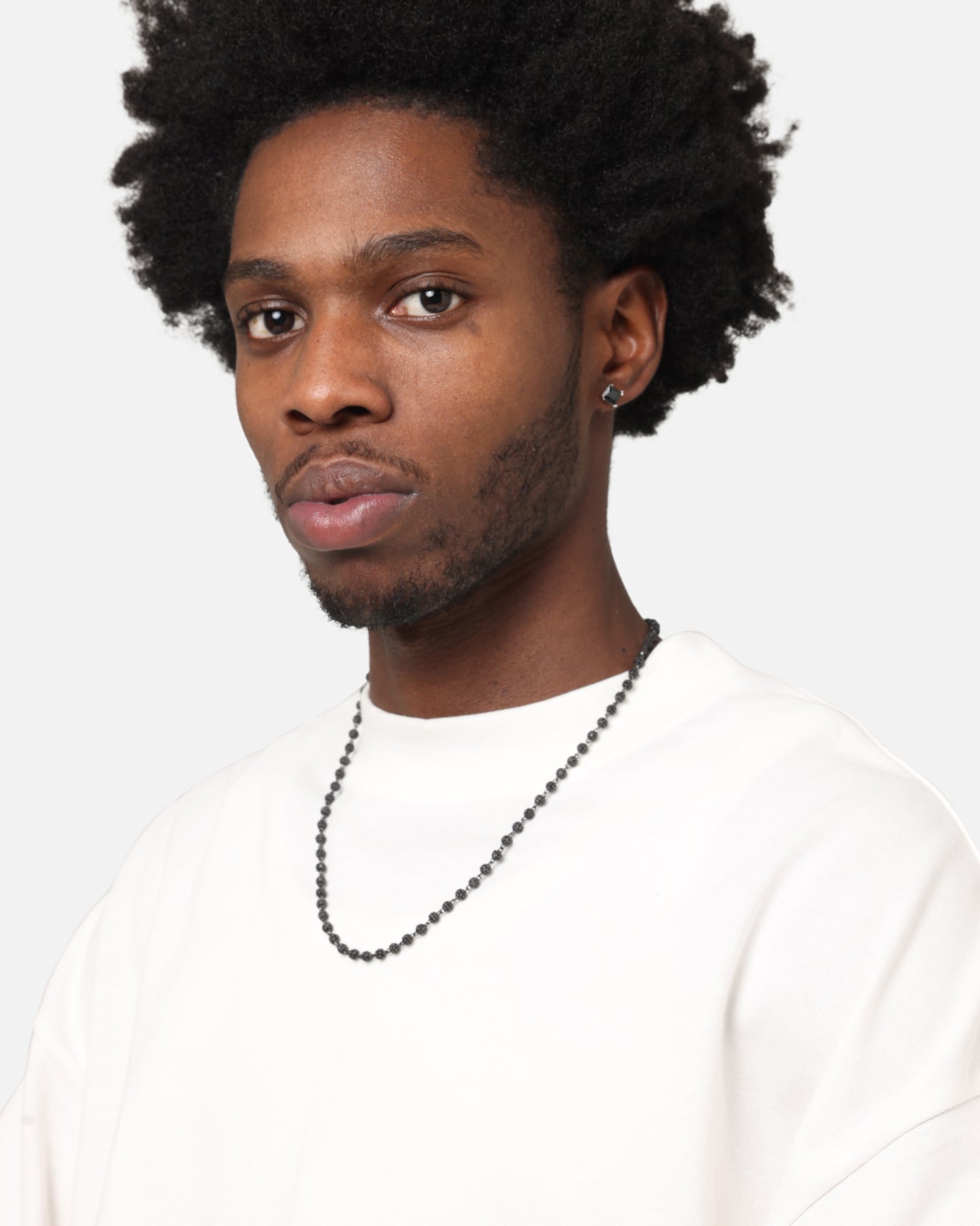 Saint Morta Square Cut Earrings Iced Black、mySite、zt4zffjzw