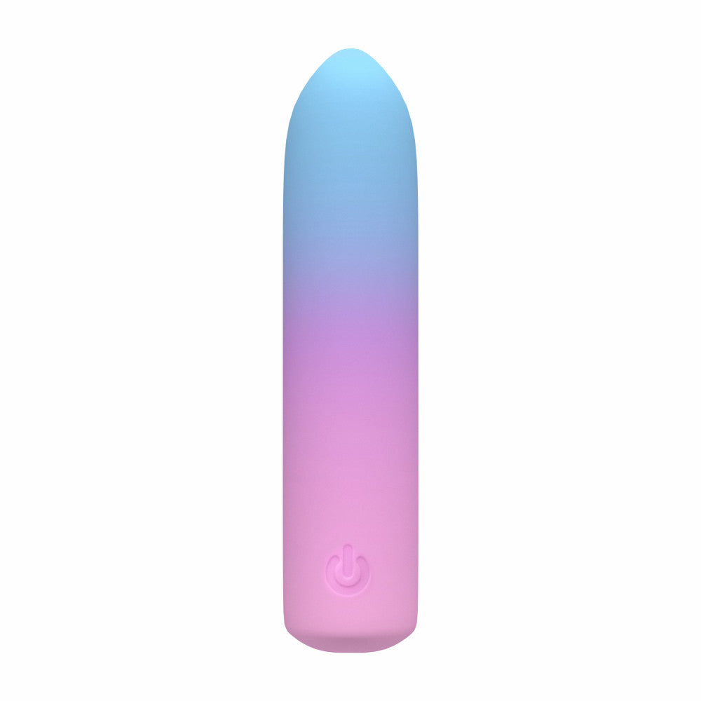 Play With Me by Blush ®| Berry Burst 4 Inch Silicone Bullet Vibrator – USB Rechargeable Clitoral Nipple Massager – In Multicolor、mySite、bottomscart