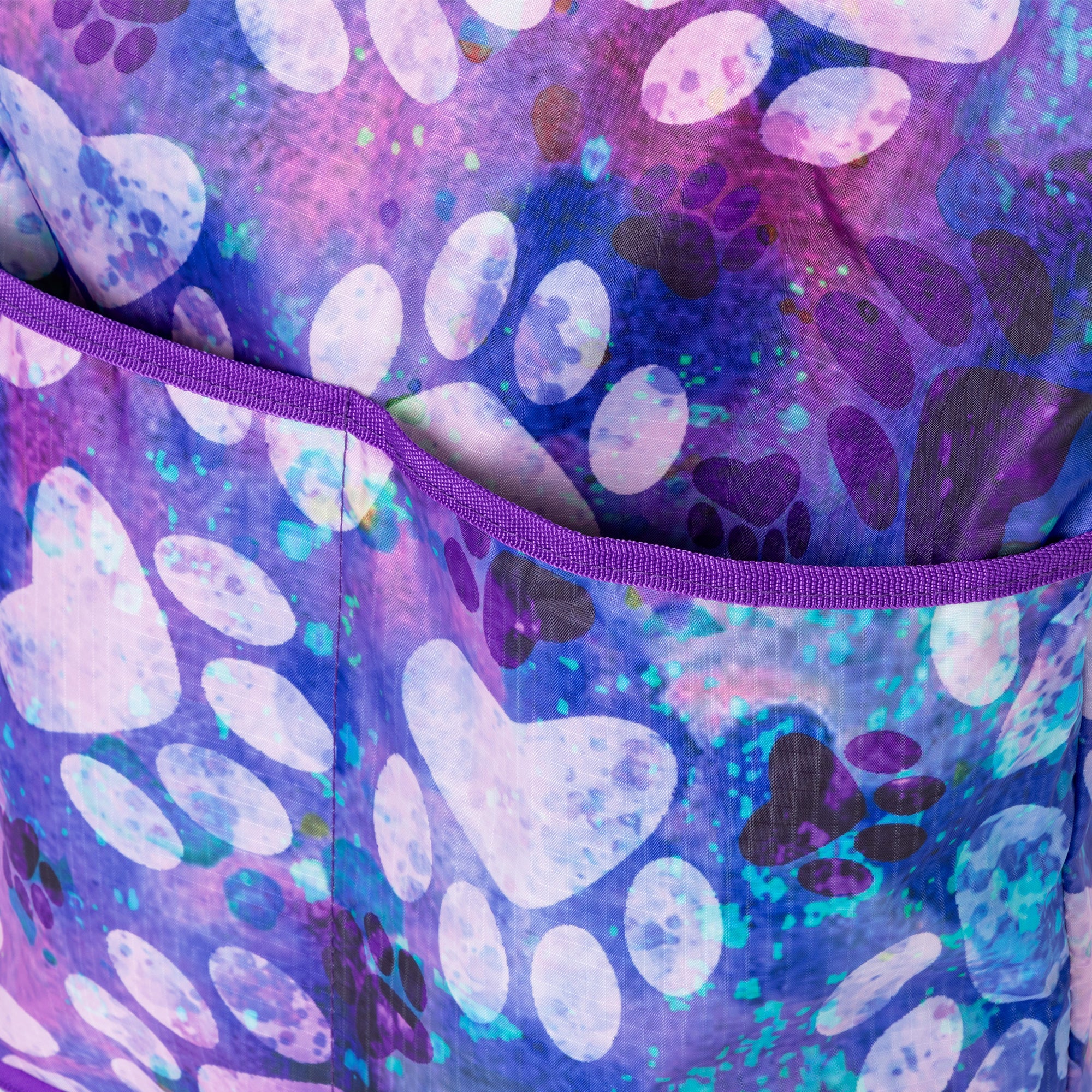 Extra Large Foldable Paw Print Tote Bag、mySite、camillekostekn