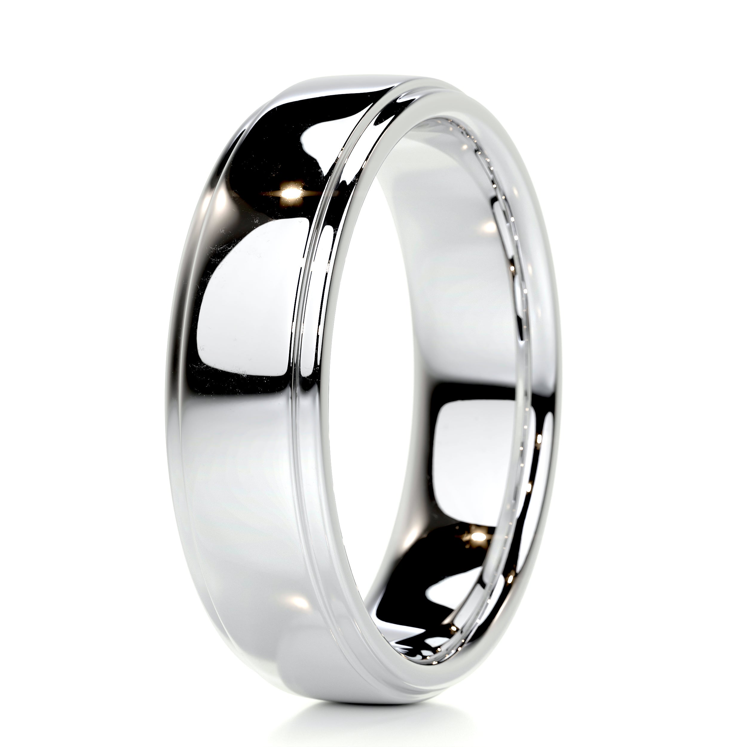 Pierre Men's Wedding Band -Platinum、mySite、hinf8tx79
