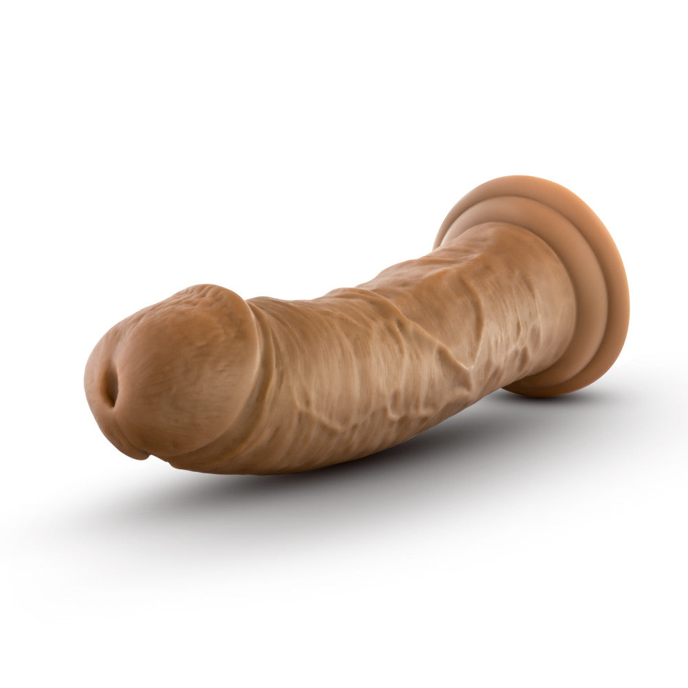 Dr. Skin By Blush® | Realistic Mocha 8-Inch Long Dildo With Suction Cup Base、mySite、bottomscart