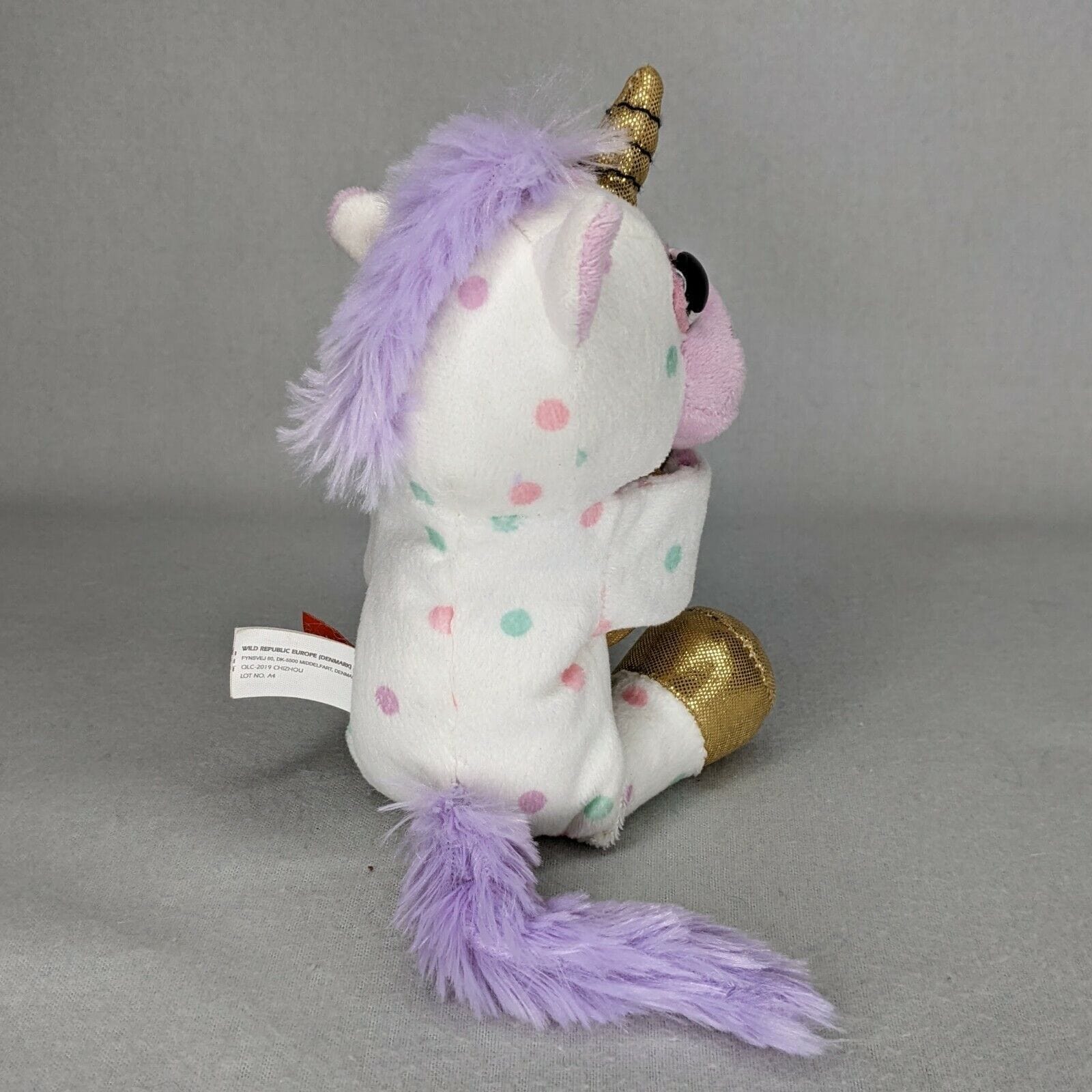 Ploka Dot Unicorn Huggers By Wild Republic、mySite、g9winljtr
