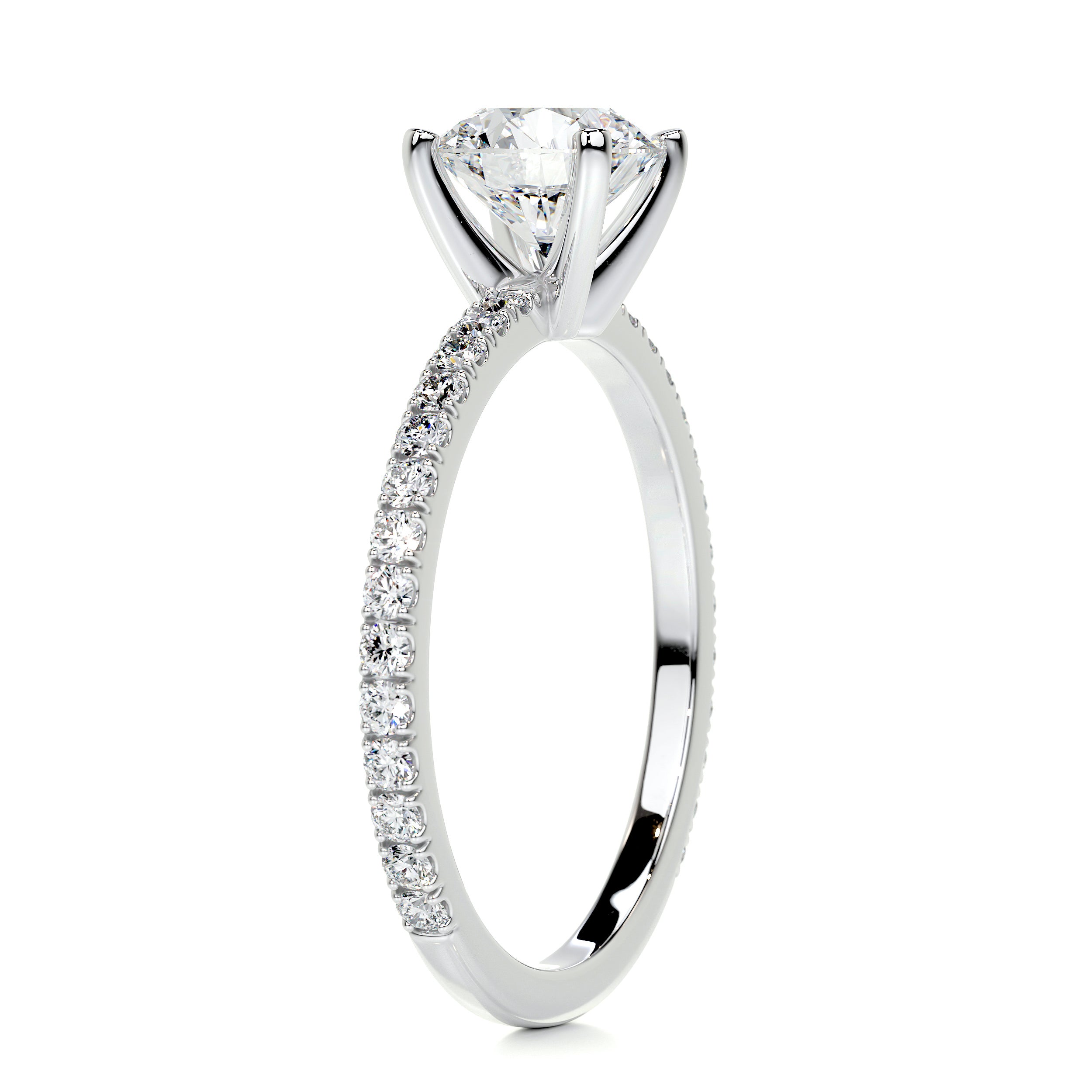 Stephanie Diamond Engagement Ring -18K White Gold、mySite、hinf8tx79