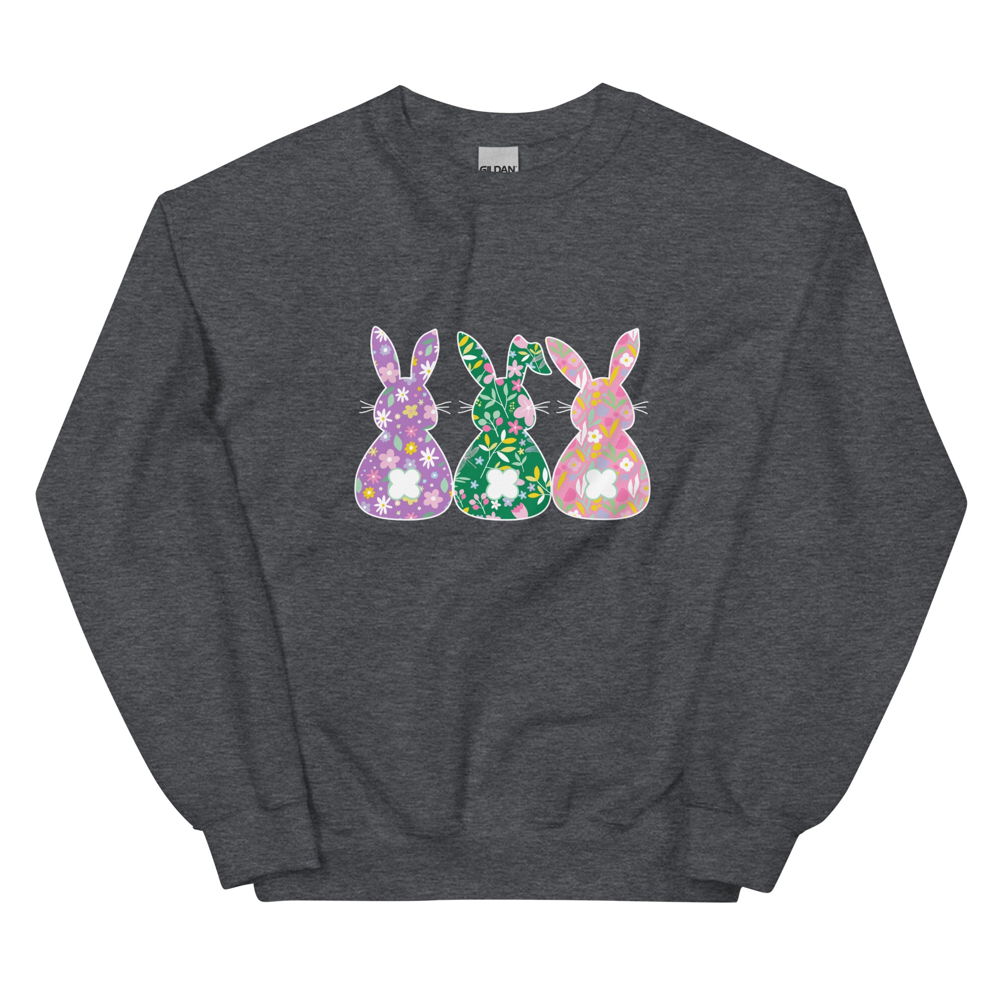 Whimsical Bunnies Crewneck Sweatshirt、mySite、camillekostekn