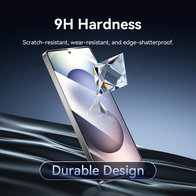 Vention HD Tempered Glass Screen Protector for Samsung Galaxy S25 6.2 with Dust-Free Installation Tool、mySite、fannypackpong