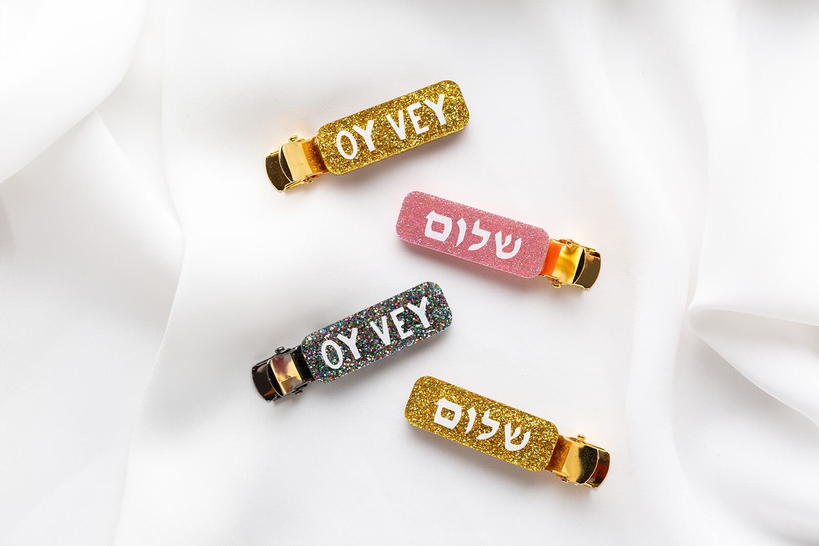 Shalom Hair Clip - (Choice of Color)、mySite、topwebapps