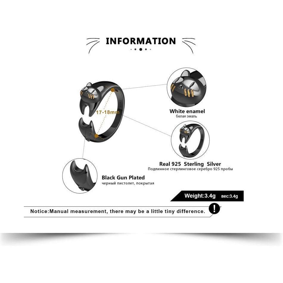 Black Cat Jewelry Sterling SIlver、mySite、g9winljtr