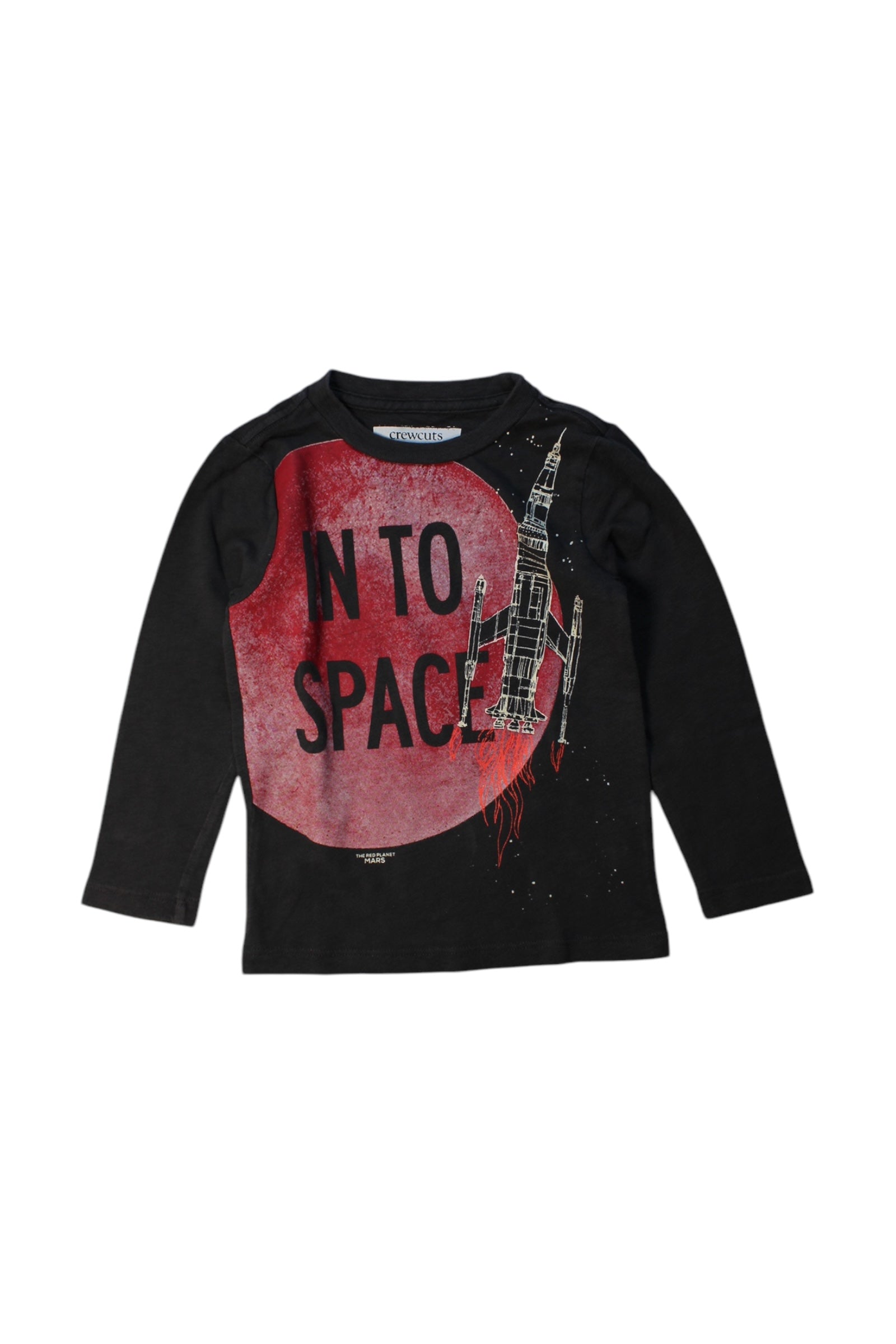 Crewcuts Graphic Long Sleeve T-Shirt 3T、mySite、g9winljtr
