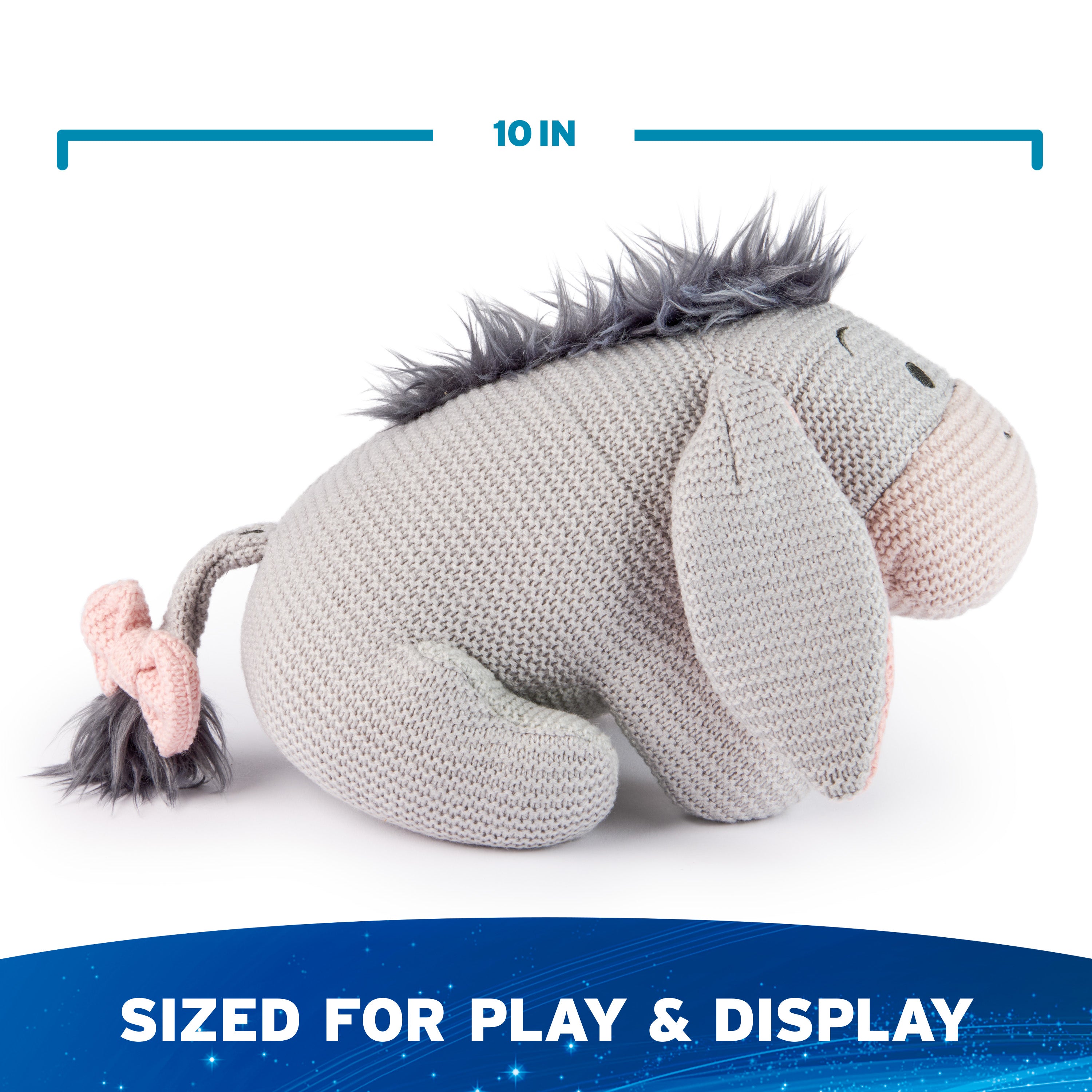 Eeyore Knit Plush, 10 in、mySite、pszhyizbm
