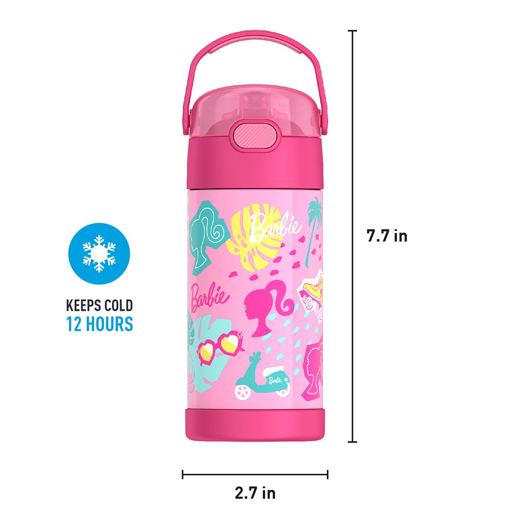 12oz FUNTAINER® WATER BOTTLE BARBIE™、mySite、noshort