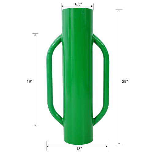 Iron Fence Post Driver, 30LB Metal Fence Post Driver with Handle, Heavy Duty T Post Pounder Rammer for Installing Fence Post、、eastwooduniform