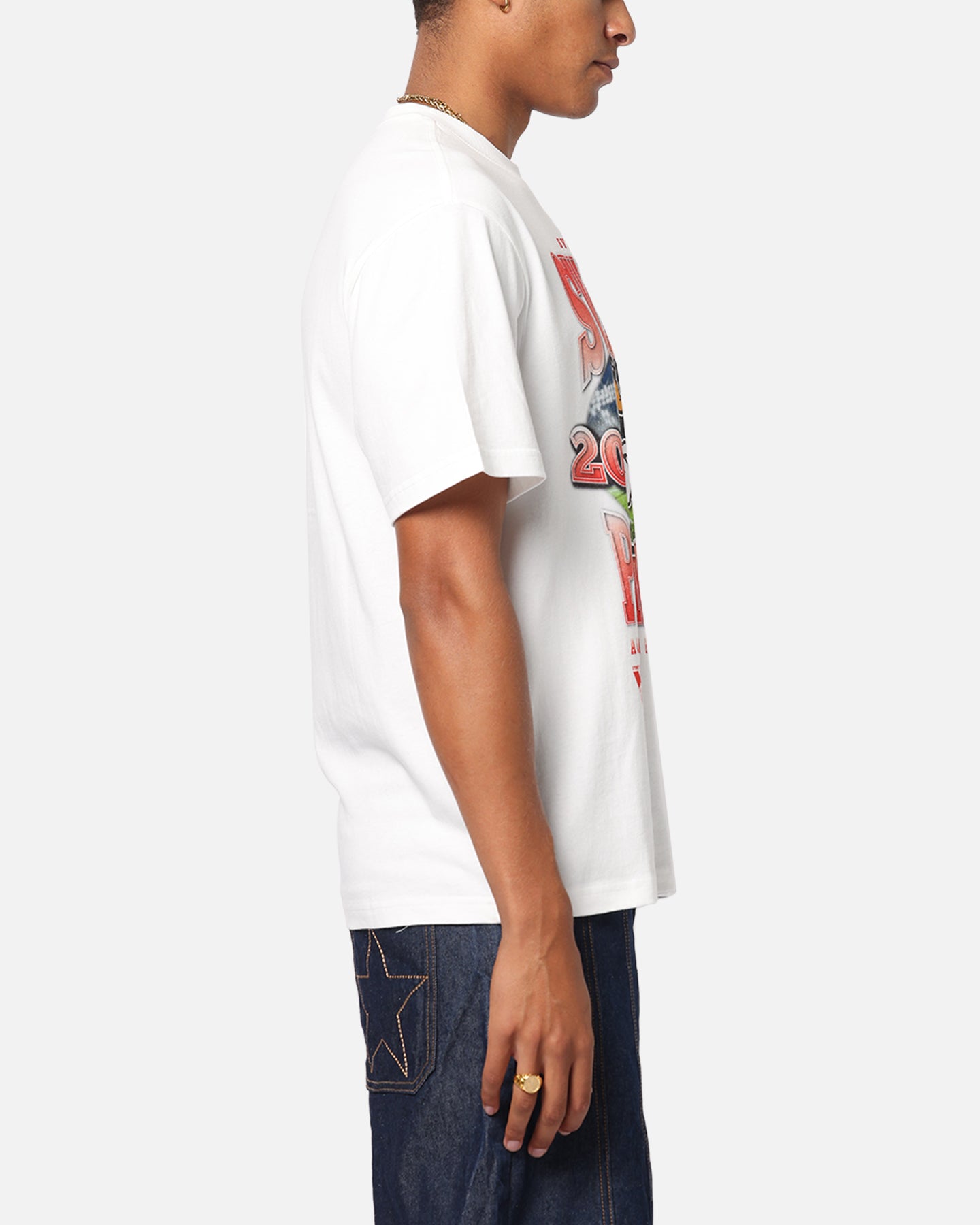 Mitchell & Ness Sydney Swans Mascot T-Shirt Vintage White、mySite、zt4zffjzw