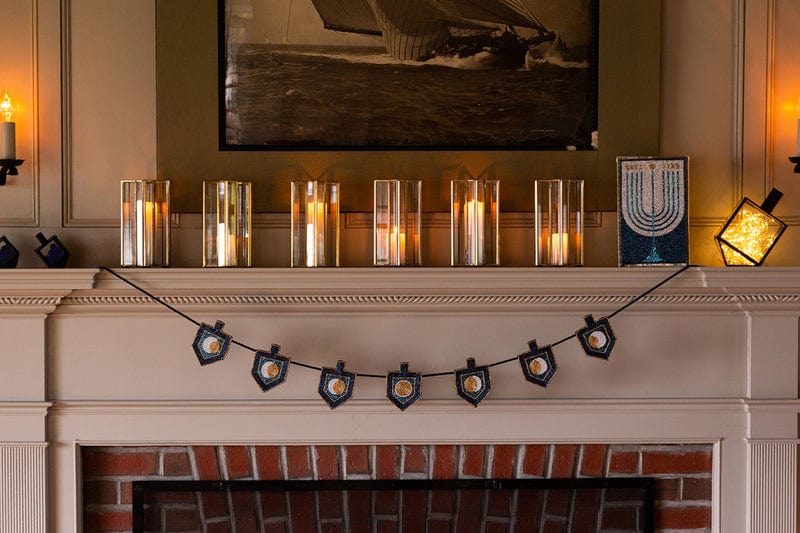 Moon Dreidel Hand-Beaded Garland、mySite、topwebapps