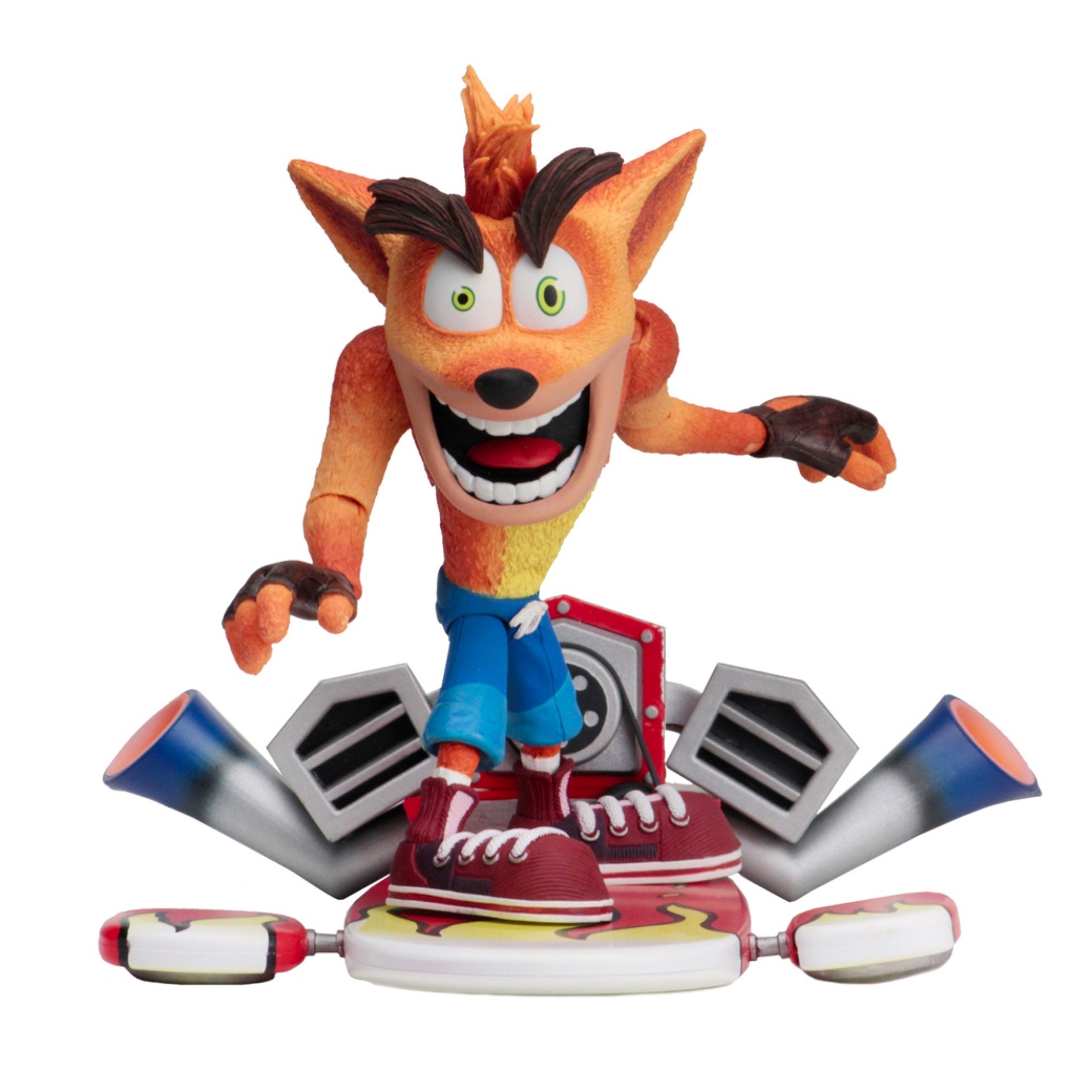 NECA Crash Bandicoot (with Hoverboard)、mySite、hgirdovlk