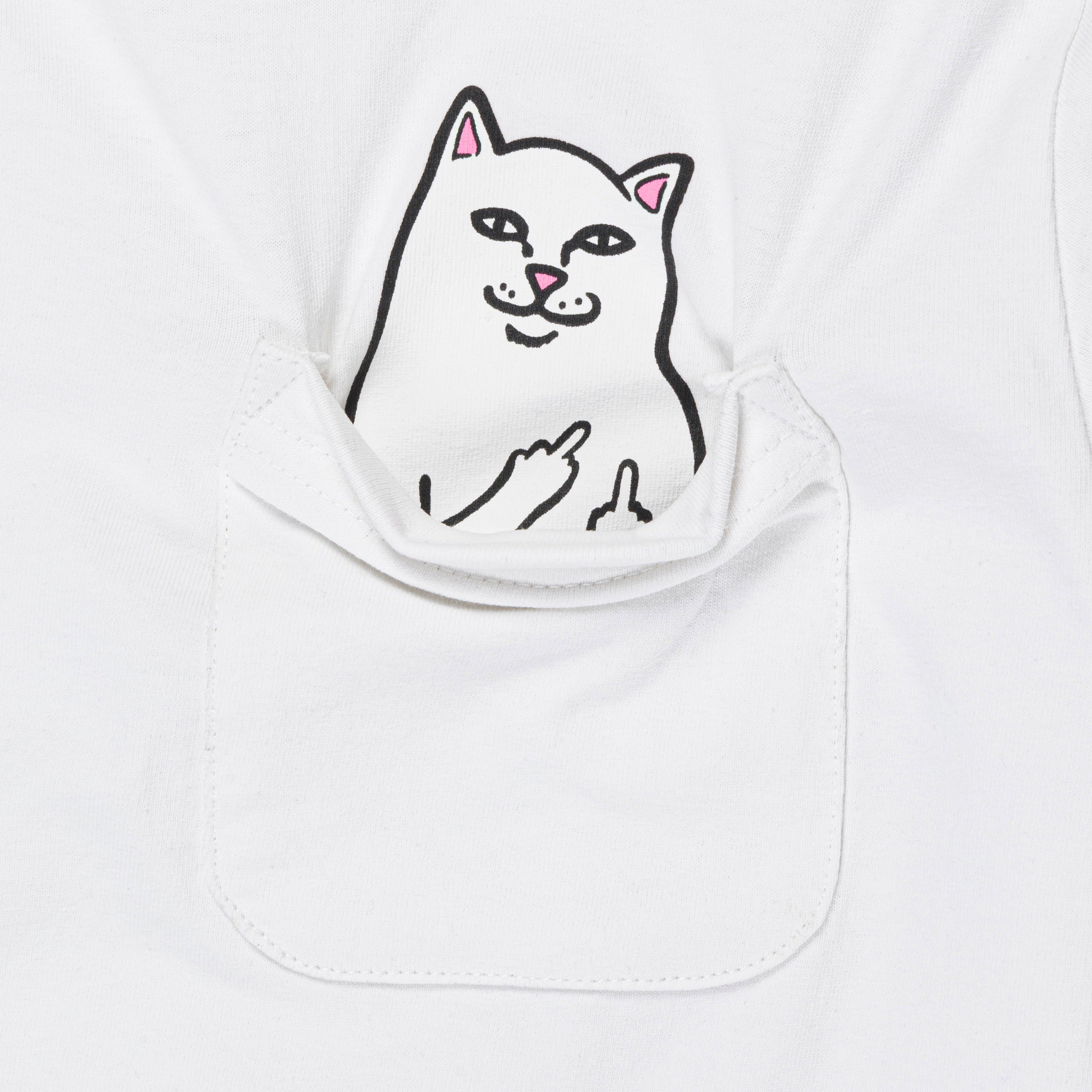  Lord Nermal Pocket Tee (White)、mySite、merchandisen
