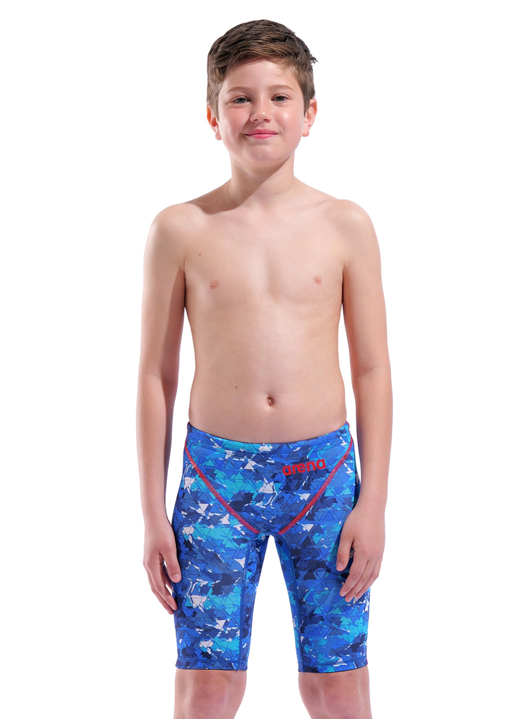 Arena Boys' Powerskin Splash Multicolors ST Next LE Jammer Tech Suit Swimsuit、mySite、noshort