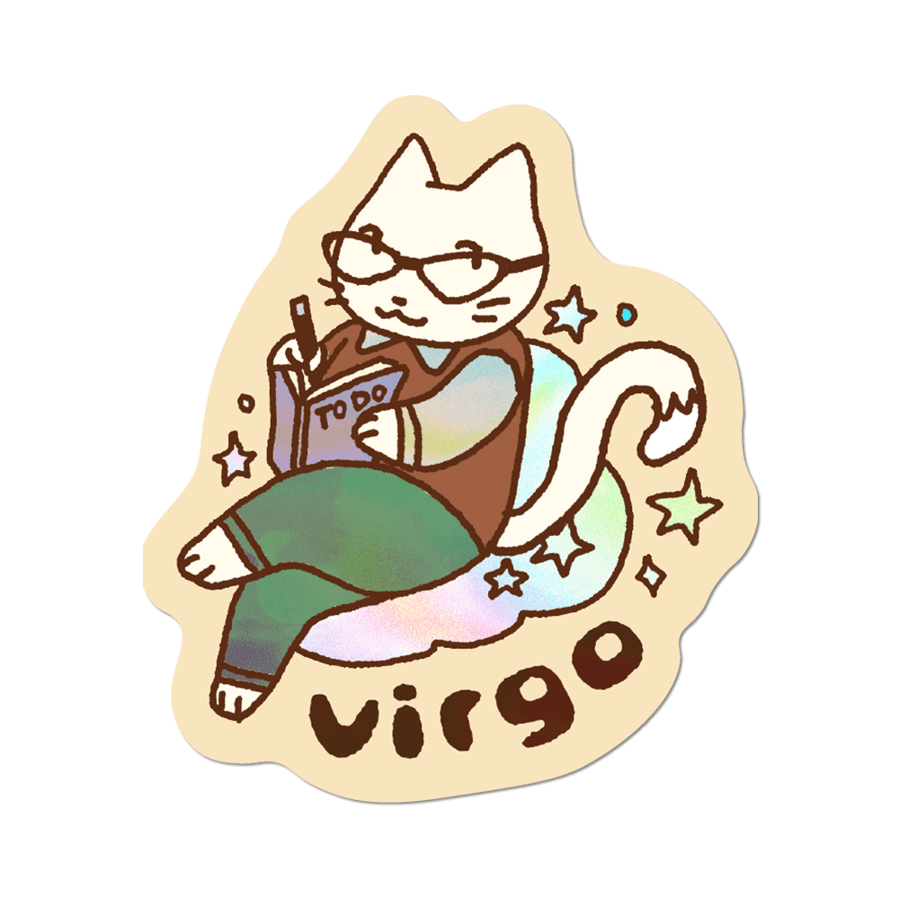  Virgo Zodiac Vinyl Sticker Decals、mySite、ghnorth
