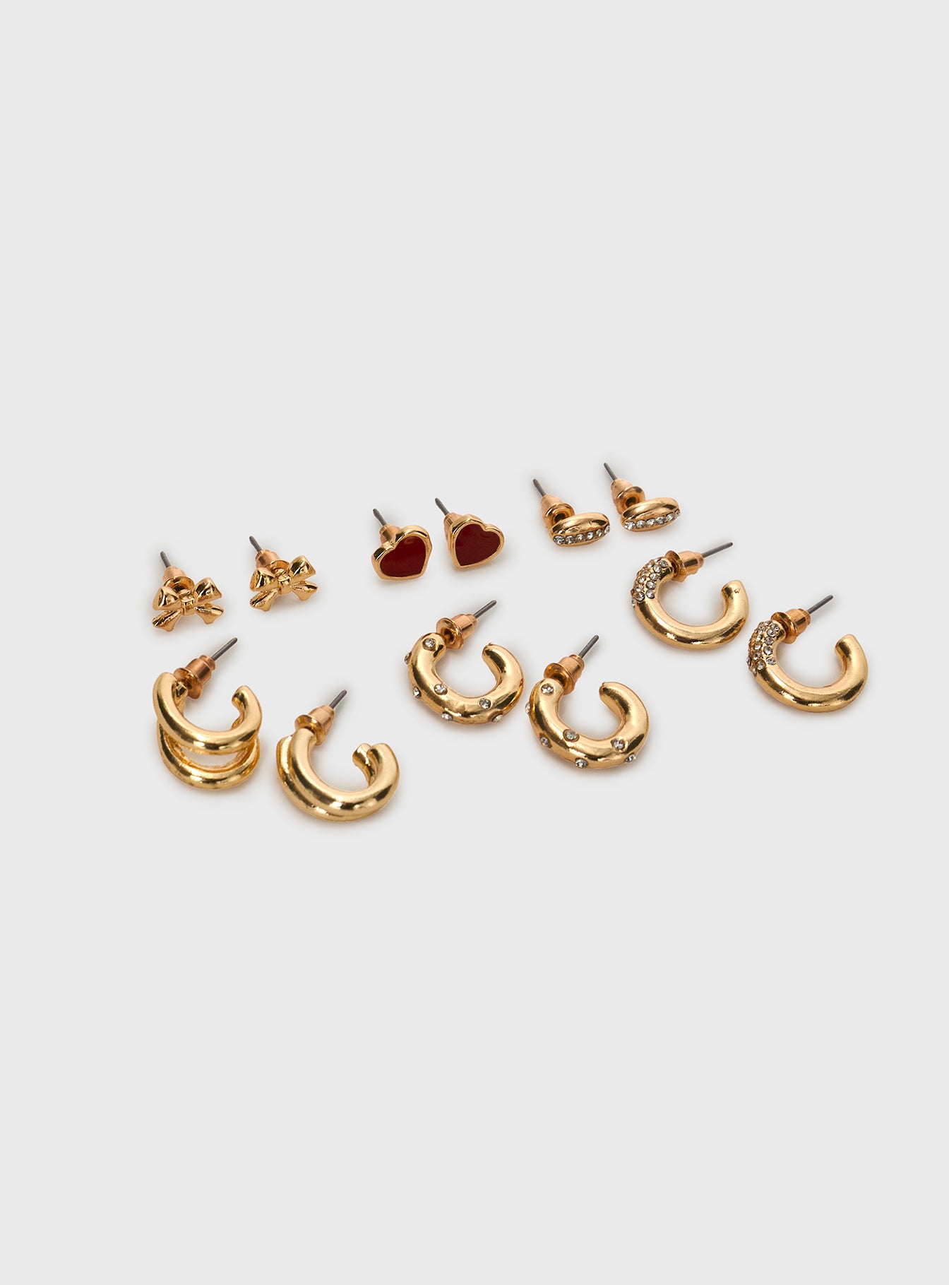 Latch Earring Pack Gold、mySite、solidvoid