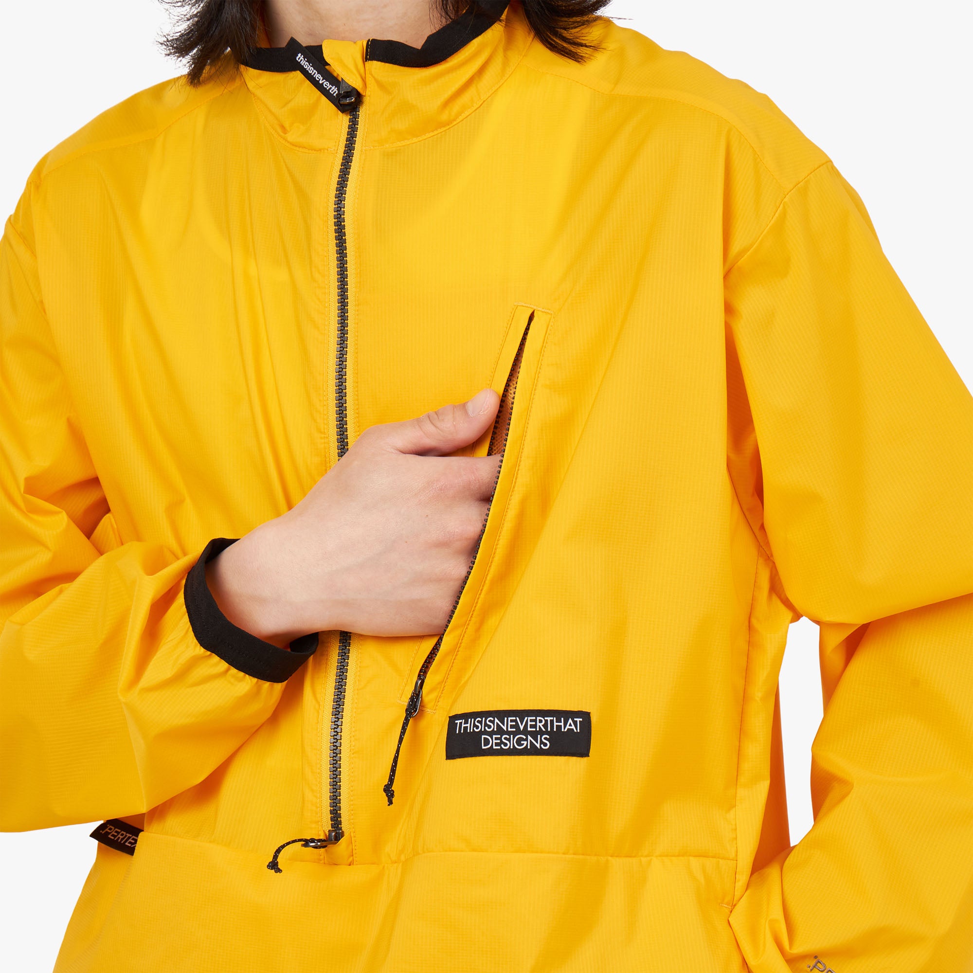  Thisisneverthat PERTEX Half Zip Pullover / Yellow、mySite、merchandisen
