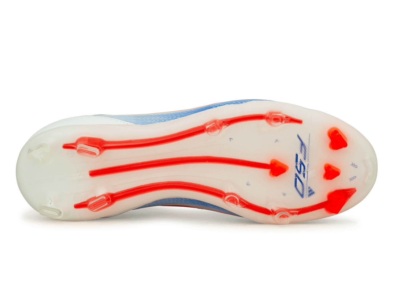 adidas Kids F50 Pro FG White/Lucid Blue、mySite、bottomscart