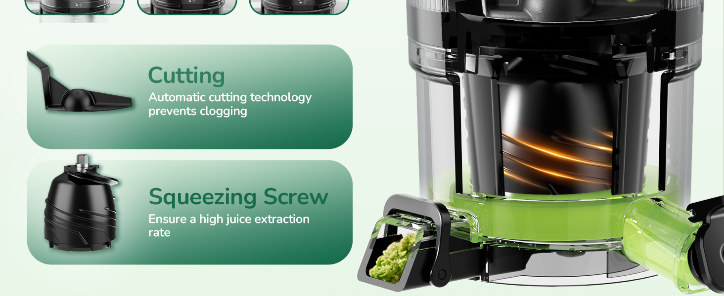 Cold Press Juicer, Canoly Juicer