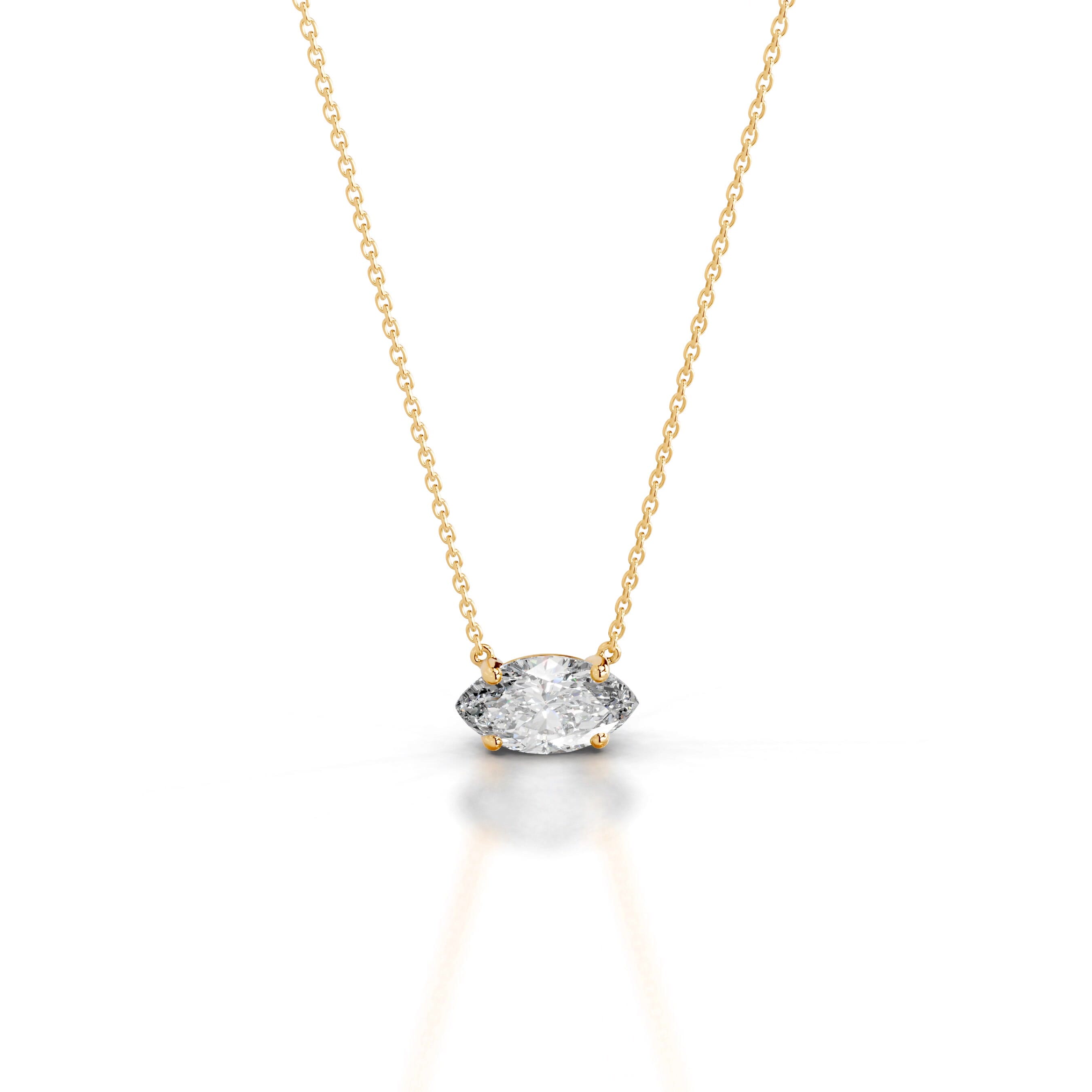 Clmence Lab Grown Diamond Pendant - 18K Yellow Gold、mySite、hinf8tx79