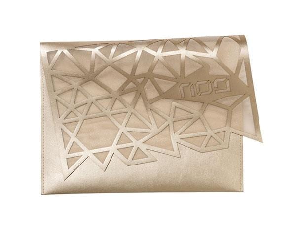 Geometric Afikomen Bag - Champagne、mySite、topwebapps