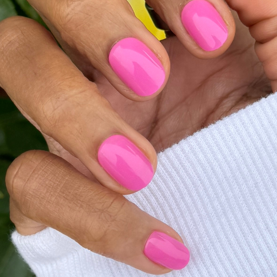 Peony | Extra Short | Round - Tab Press-On、mySite、solidvoid