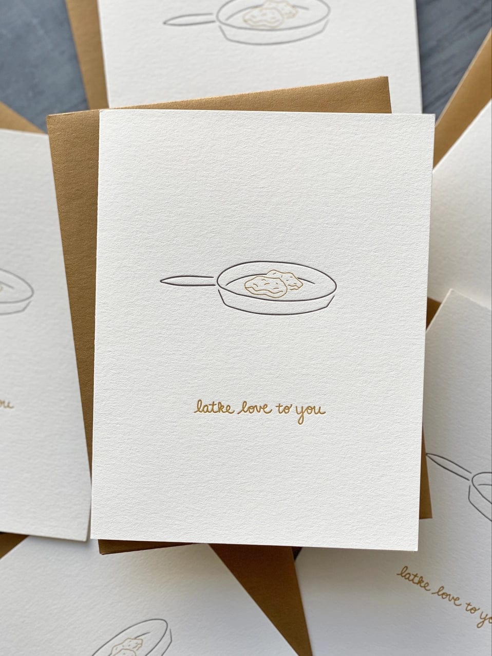 Latke Love to You Holiday Cards, Pack of 6、mySite、topwebapps