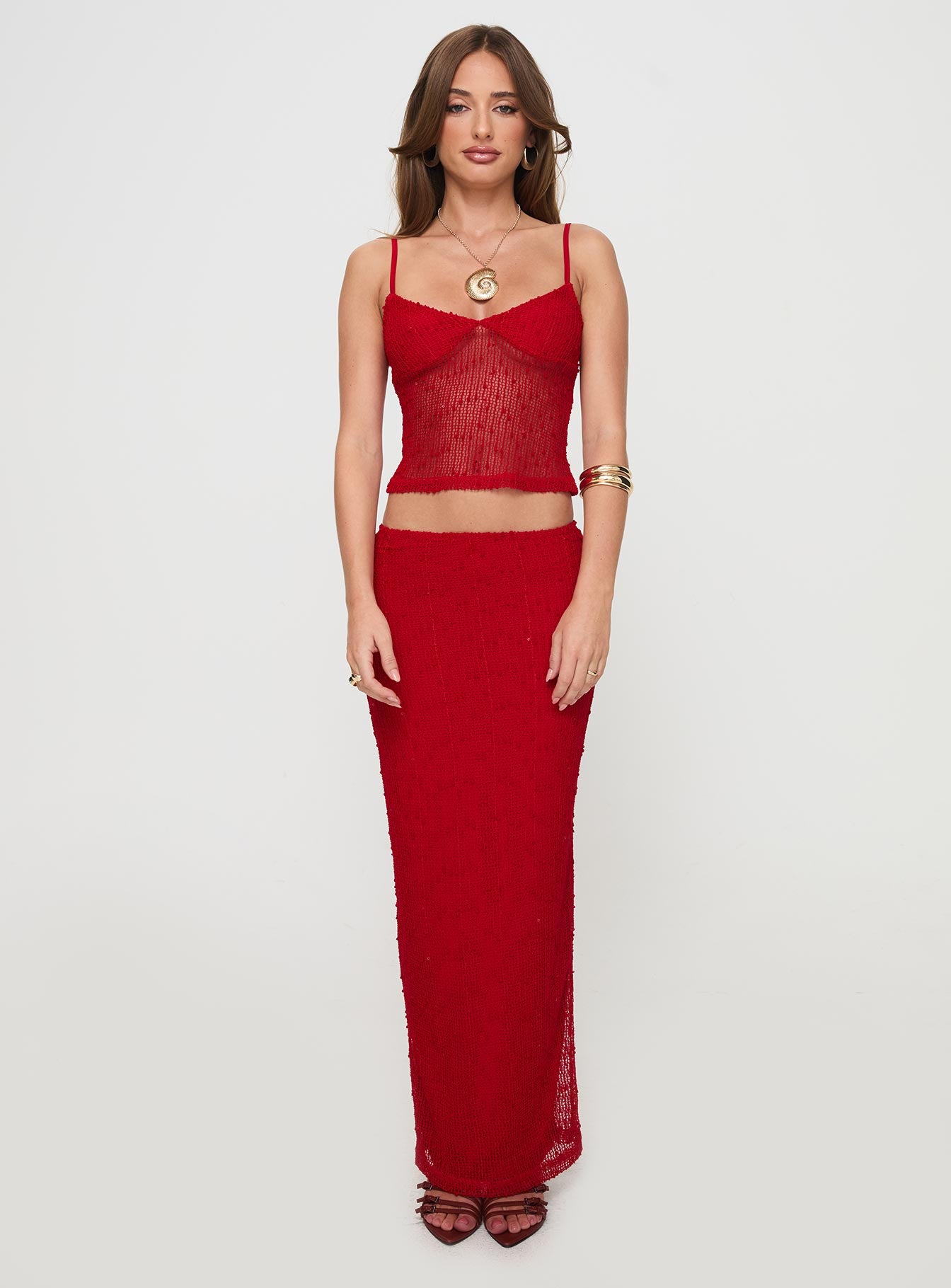 Aarti Maxi Set Red、mySite、solidvoid