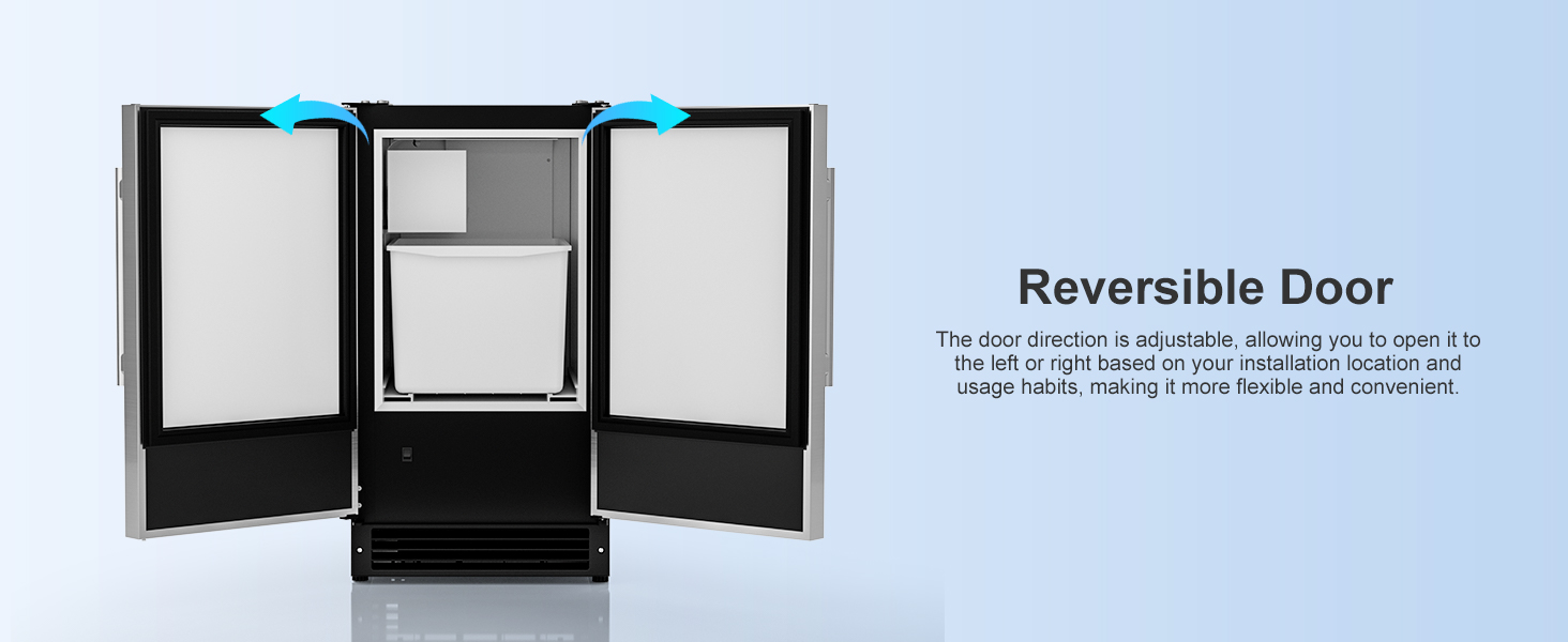 under counter ice maker